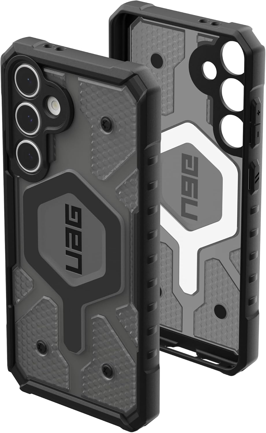 UAG Samsung Galaxy S24 FE Case Pathfinder with MagSafe Shockproof Clear - Ash