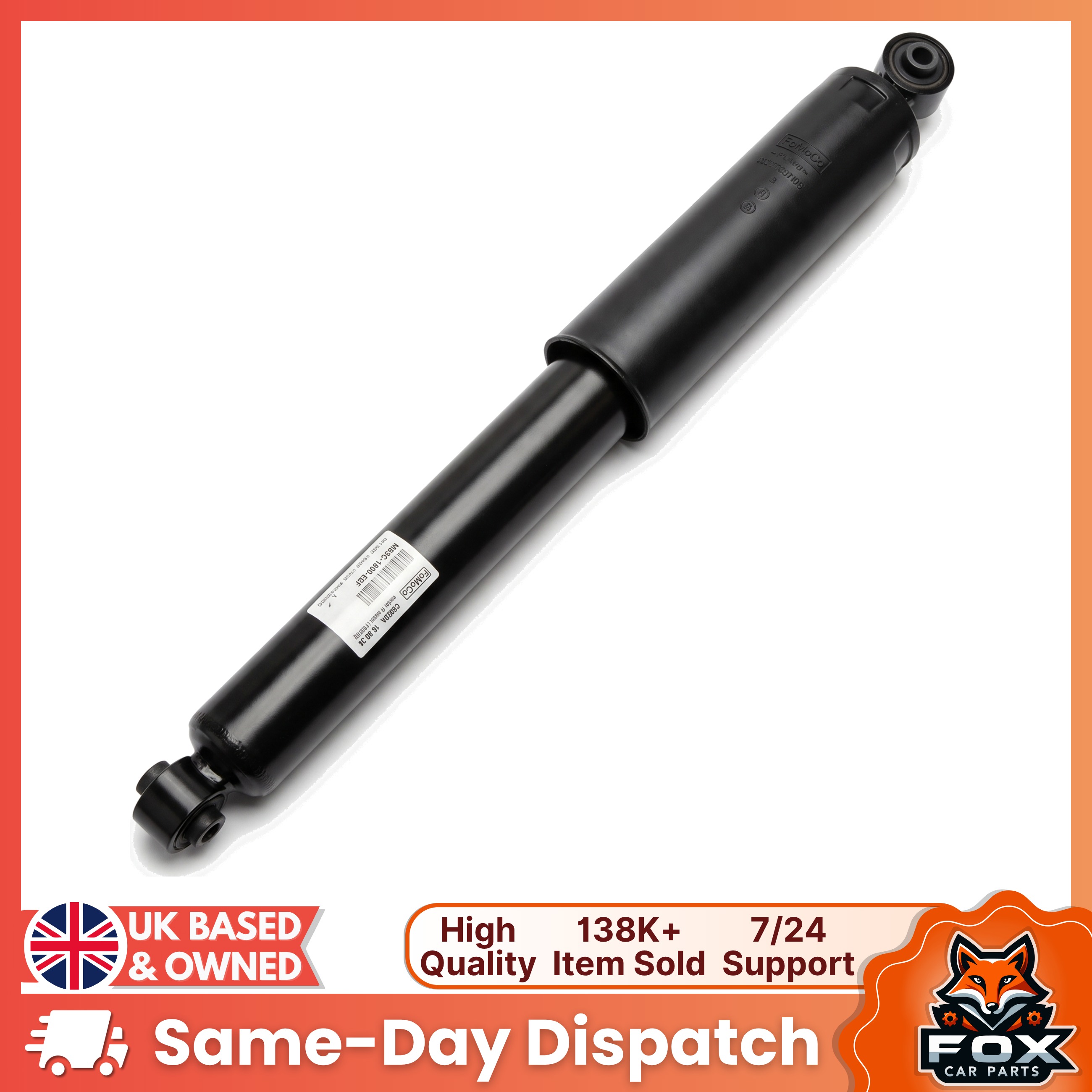 OE Rear Shock Absorber Assy 2023+ MB3C-18080-EDE For Ford Ranger / 2765705