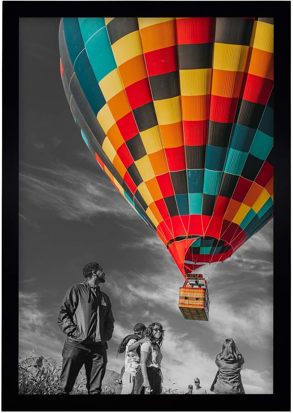 11×14 12×18 13×19 16×20 Black Poster Picture Frame Acrylic Front Wall Gallery