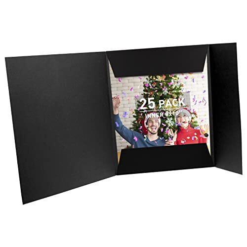 8×10 Photo Folders Cardboard Paper Picture Frame Cards for Greetings/Invitation