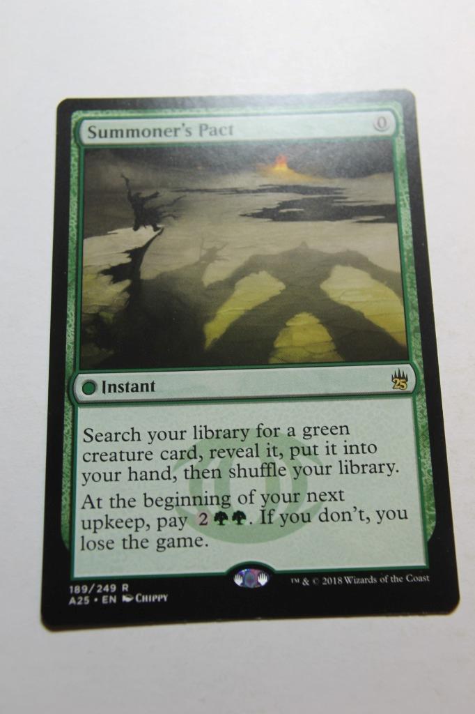 MTG Summoner's Pact x1- -Masters 25-Lightly Played