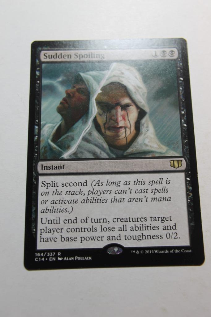 MTG Sudden Spoiling x1- -Commander 2014-Lightly Played