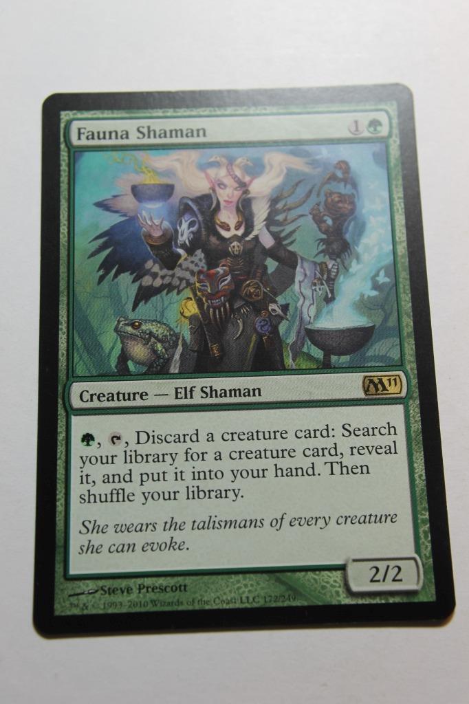 MTG Fauna Shaman x1- -Magic 2011-Lightly Played - Picture 1 of 1