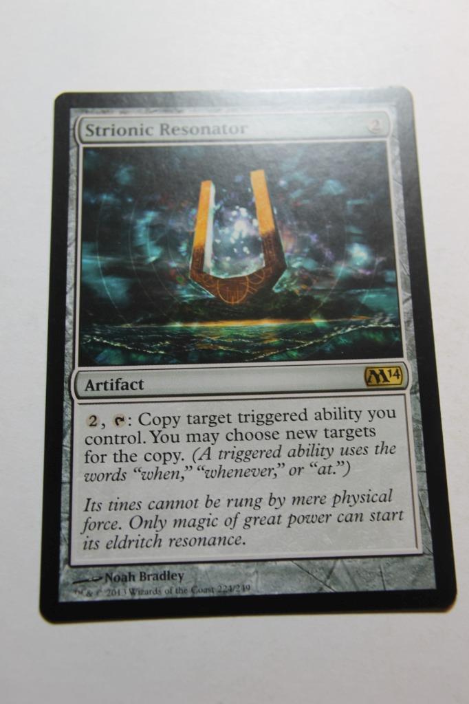 MTG Strionic Resonator x1- -Magic 2014-Lightly Played
