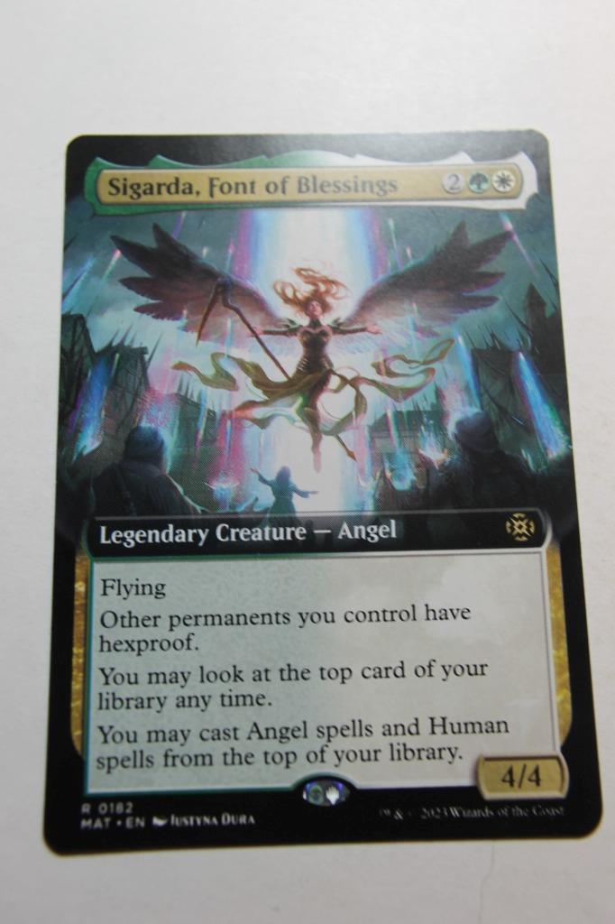 MTG Sigarda Font of Blessings x1- -March of the Machine: The Aftermath-Lightly P