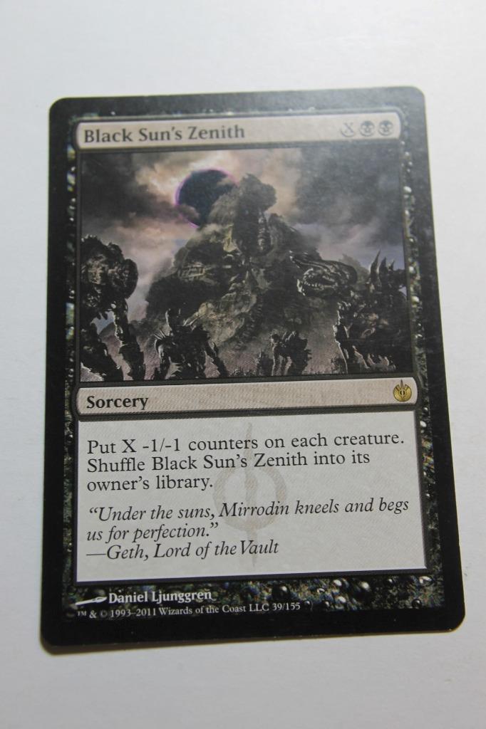 MTG Black Sun's Zenith x1- -Mirrodin Besieged-Lightly Played - Picture 1 of 1