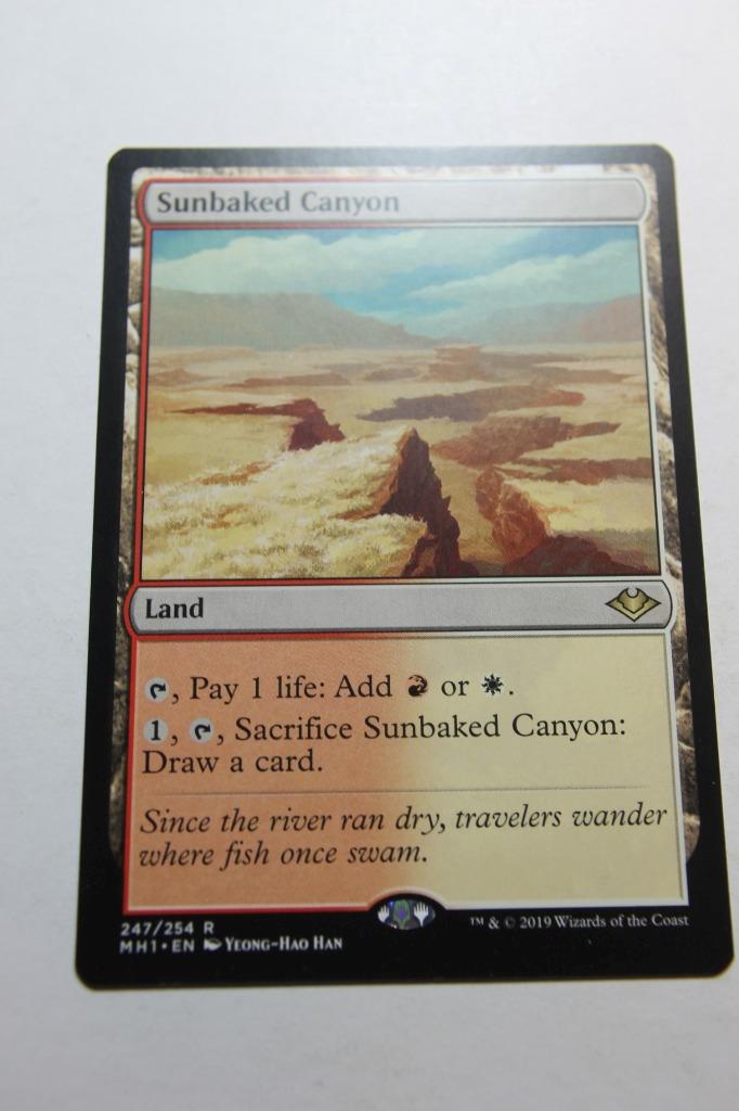 MTG Sunbaked Canyon x1- -Modern Horizons-Lightly Played