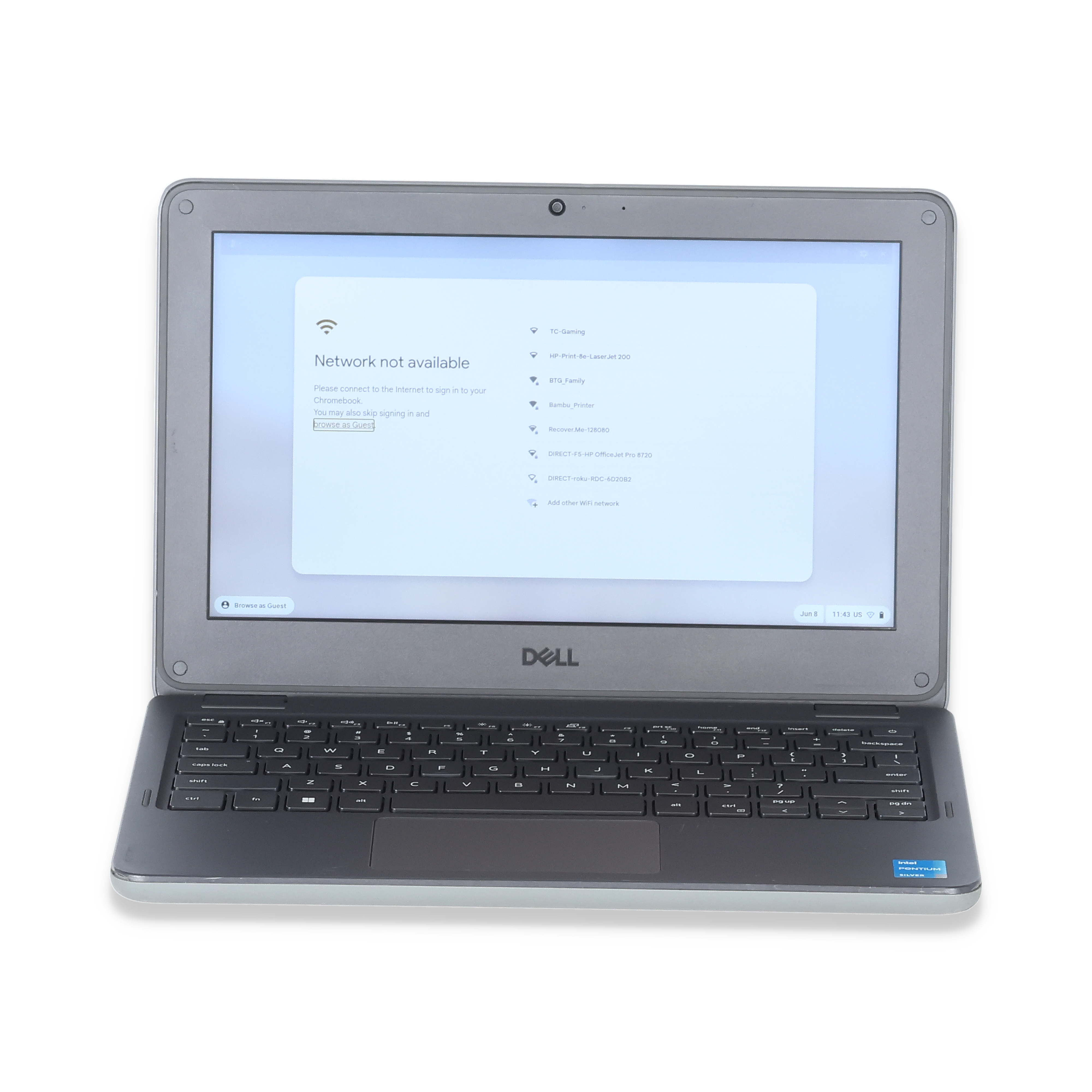 Dell Latitude 11.6″ Laptop : Pentium 7th Gen | 8GB Ram 128GB SSD | No OS – Refur
