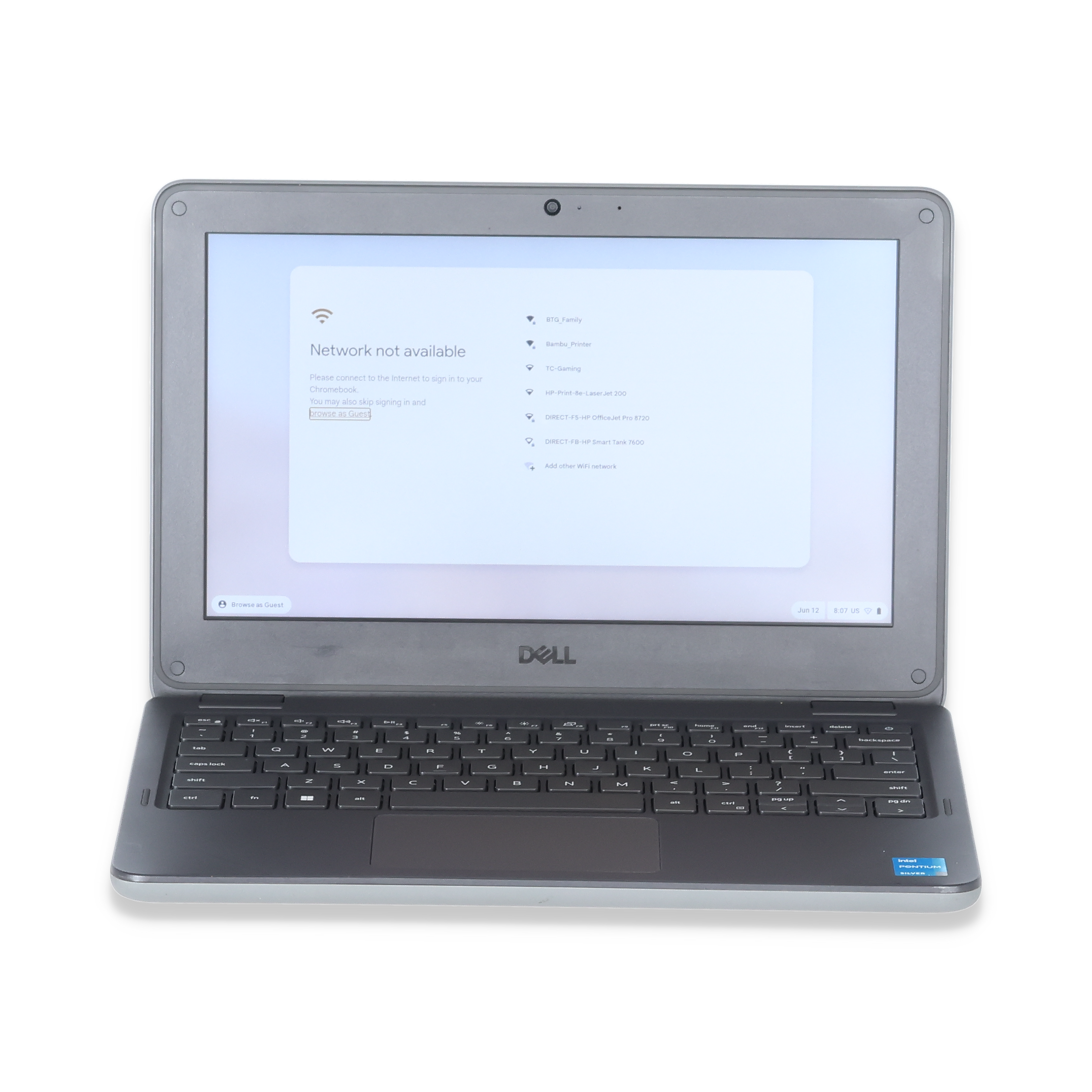 Dell Latitude 11.6″ Laptop : Pentium 7th Gen | 8GB Ram 256GB SSD | No OS – Refur