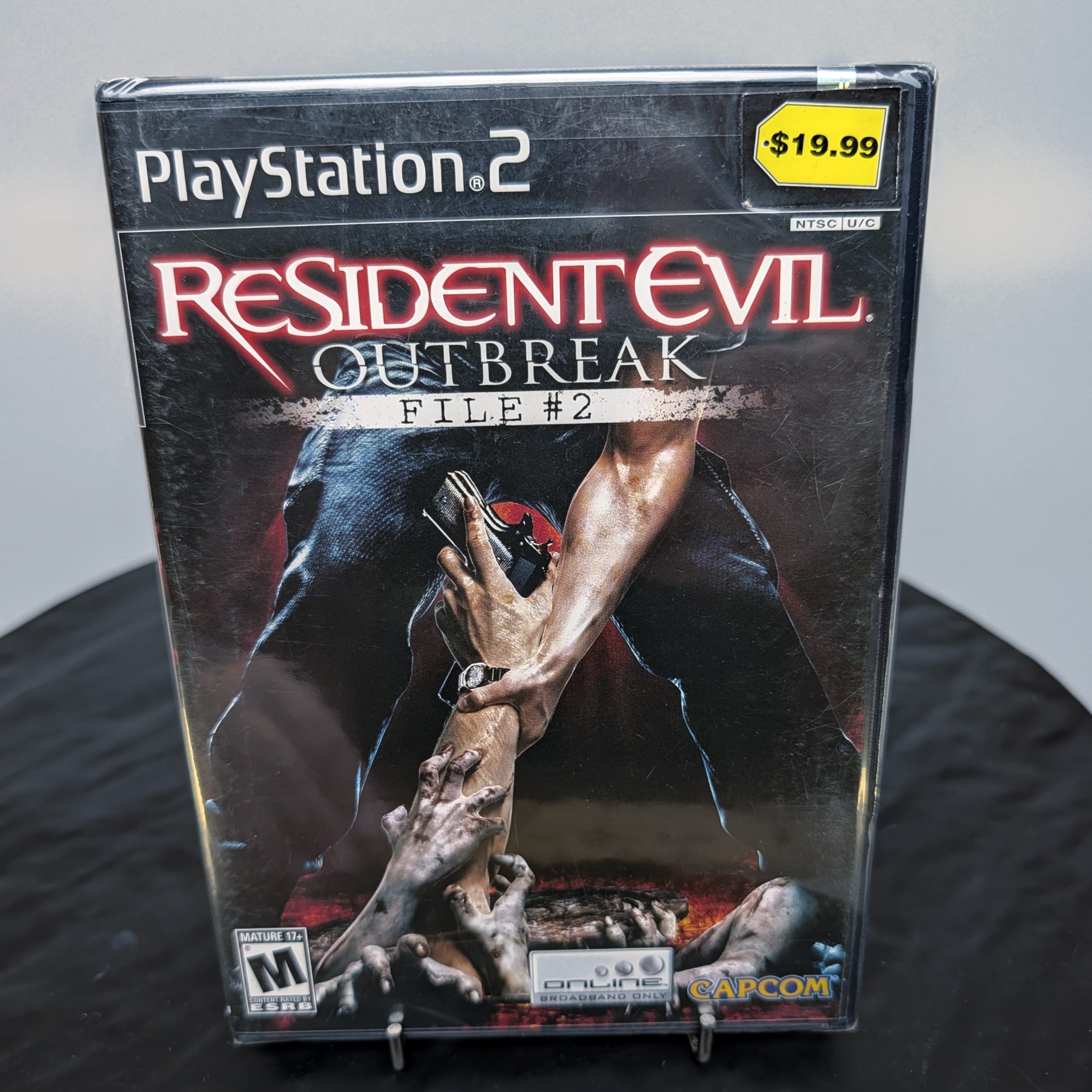 Sony PlayStation 2 Resident Evil Outbreak File #2 NEW Sealed Black Label (2005) - Picture 1 of 4