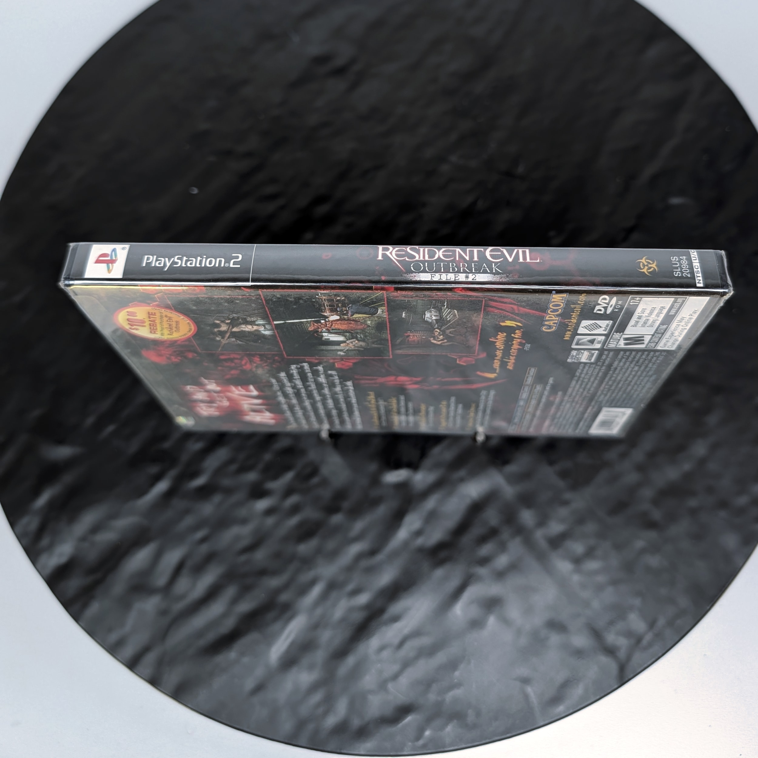 Sony PlayStation 2 Resident Evil Outbreak File #2 NEW Sealed Black Label (2005) - Picture 4 of 4