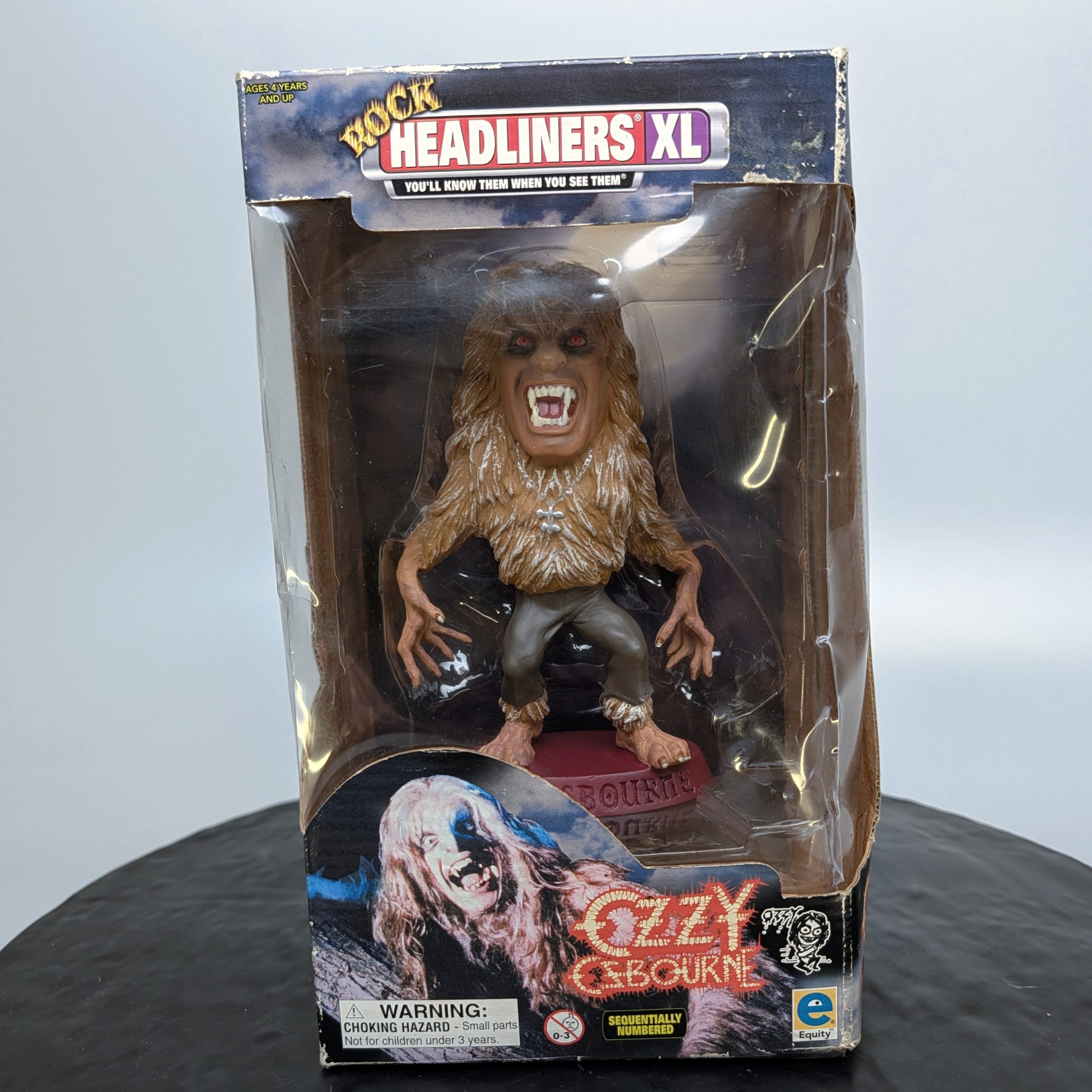 Ozzy Osbourne Rock Headliners XL Bark at the Moon Werewolf Figure