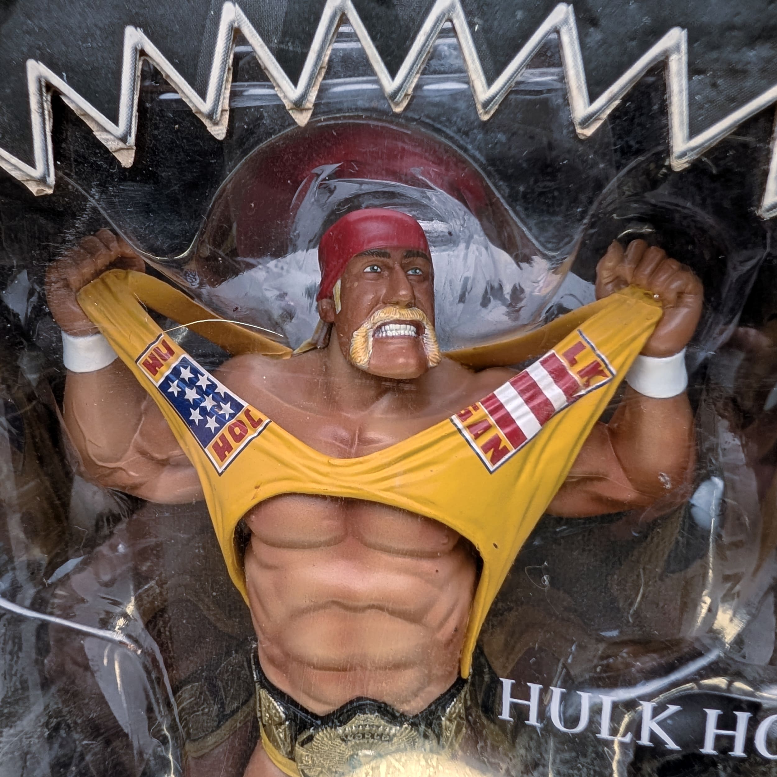 WWE HULK HOGAN UNMATCHED FURY PLATINUM EDITION SERIES 1 FIGURE FAST SHIPPING - Picture 3 of 14