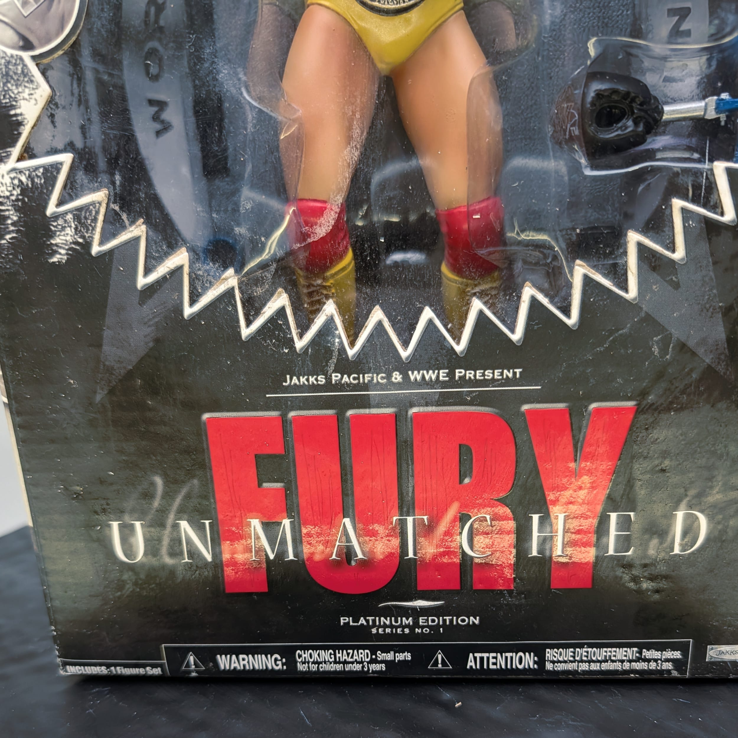WWE HULK HOGAN UNMATCHED FURY PLATINUM EDITION SERIES 1 FIGURE FAST SHIPPING - Picture 4 of 14