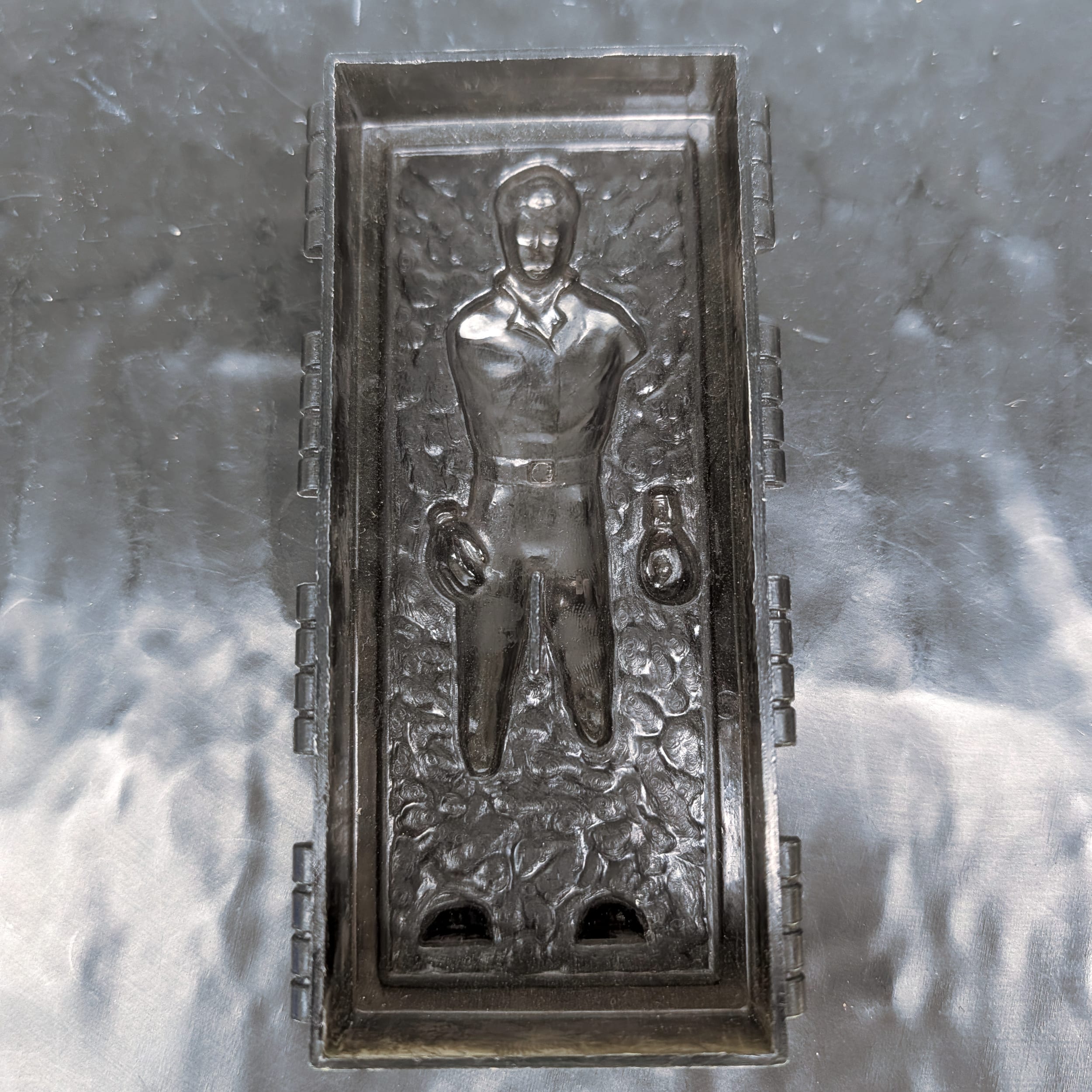Star Wars Kenner 1984 Han Solo Carbonite Chamber+Block ROTJ NO REPRO ⭐ - Picture 4 of 5
