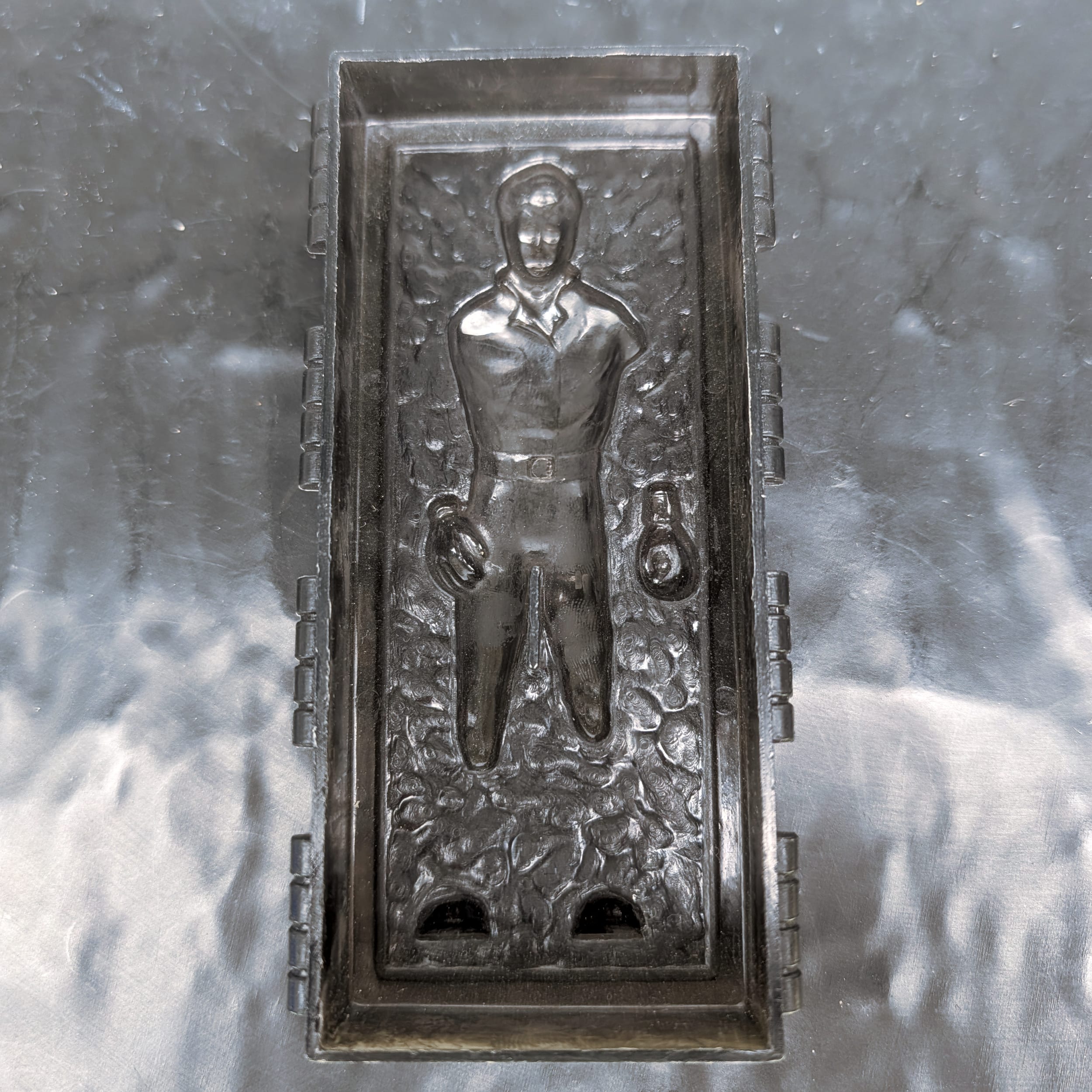 Star Wars Kenner 1984 Han Solo Carbonite Chamber+Block ROTJ NO REPRO ⭐ - Picture 5 of 5