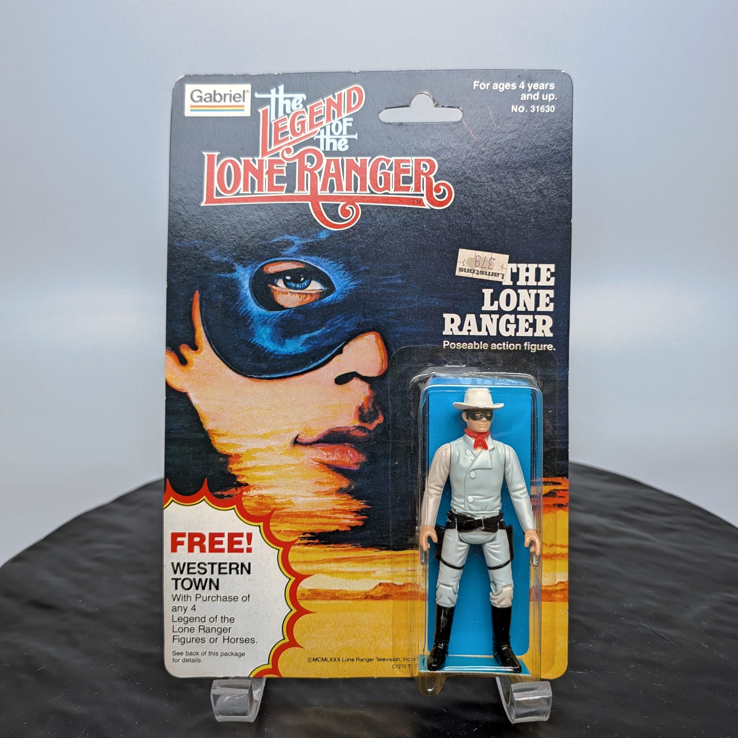 Gabriel The Legend of the Lone Ranger Action Figure 1980 VTG SEALED NEW NIP - Picture 5 of 9