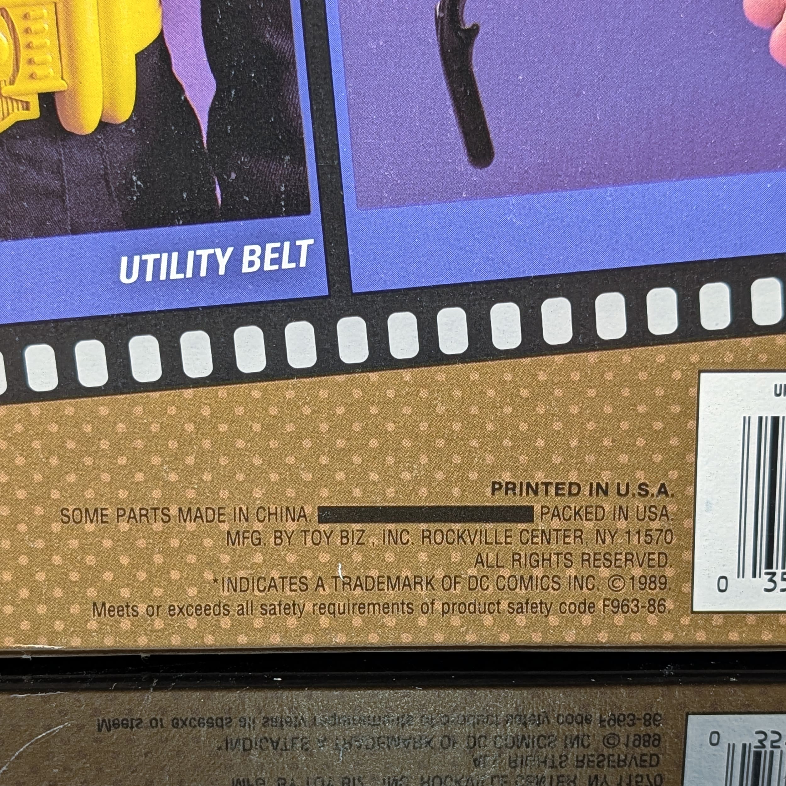 Toy Biz 1989 Batman Accessory Playset NEW Contents Vintage Authentic - Picture 7 of 9