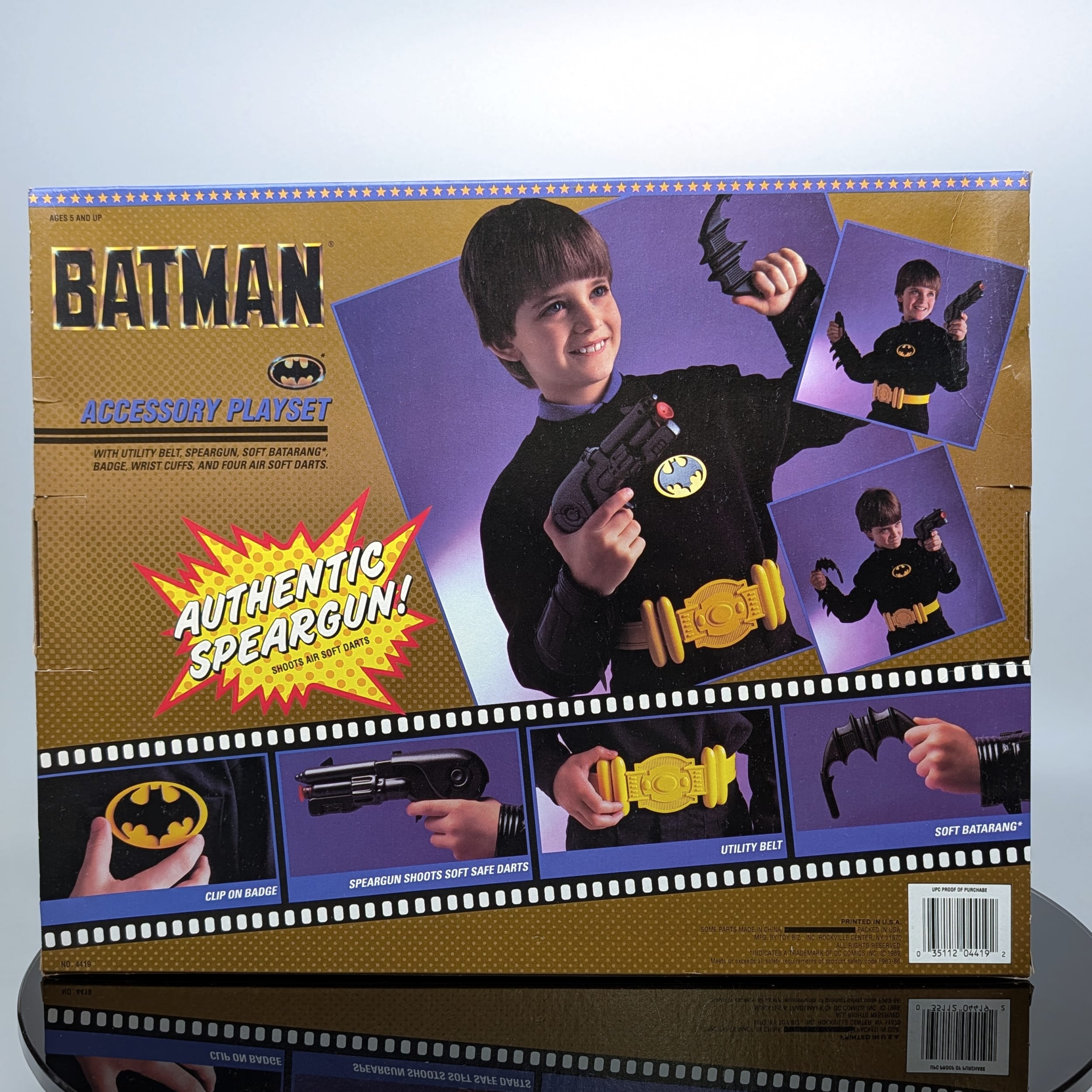 Toy Biz 1989 Batman Accessory Playset NEW Contents Vintage Authentic - Picture 5 of 9