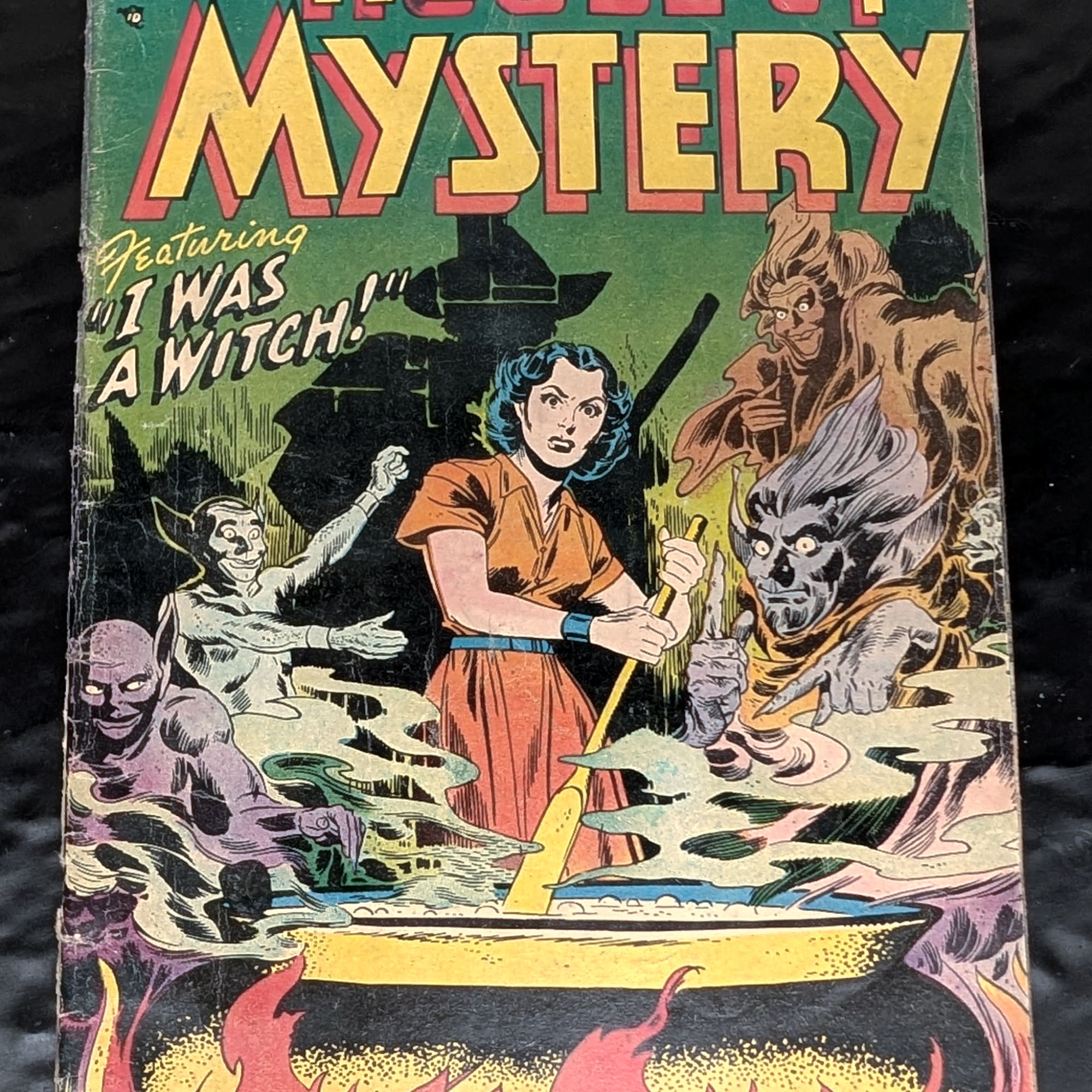 House of Mystery #5 DC Comics Aug 1952 Pre-Code Horror Golden Age Trimmed