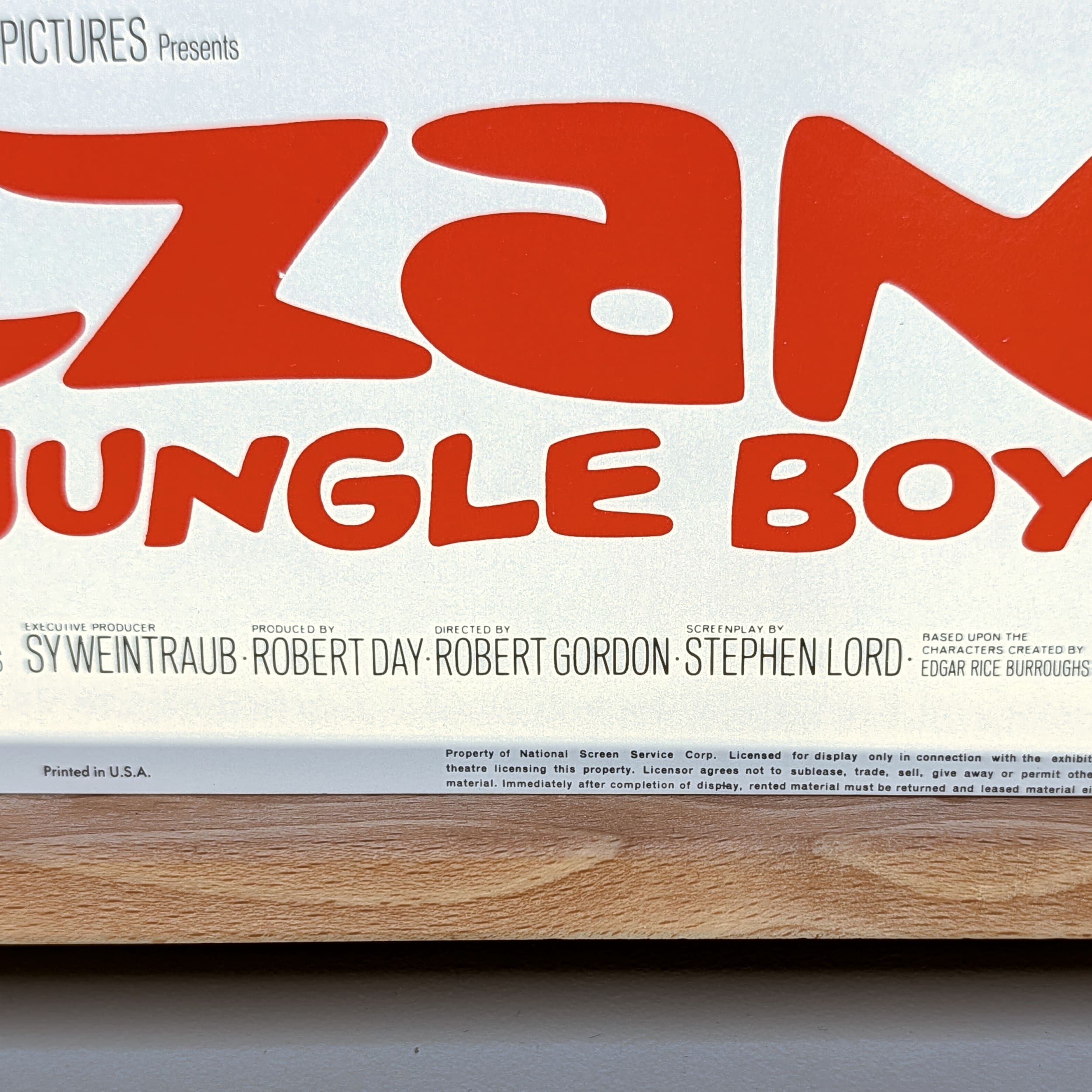 Tarzan Movie Lobby Cards Lot:Slave Girl+Jungle Boy+Lex Barker+Mike Henry π΄