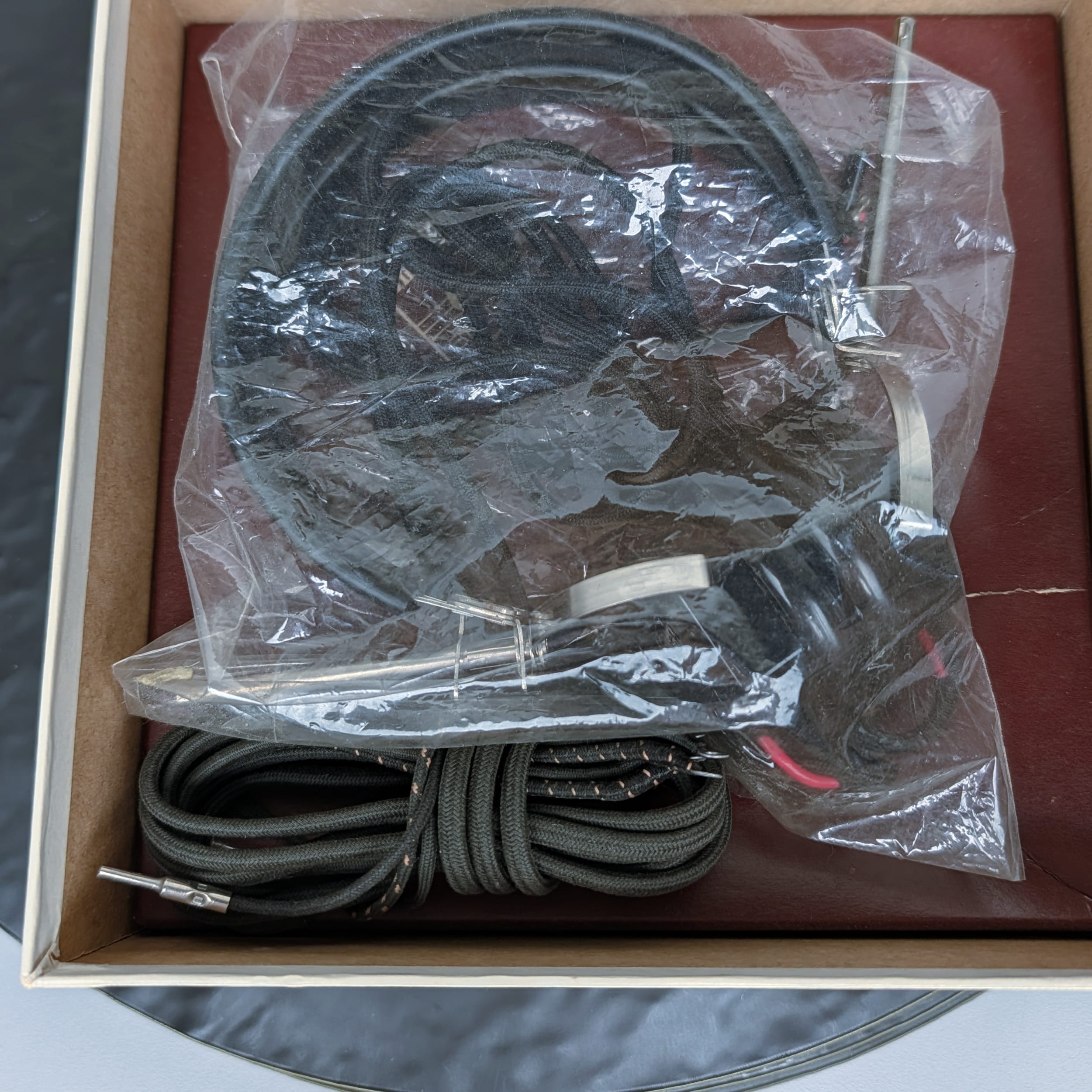 Clevite Brush BA-205 Crystal Headphones Headset Vintage Radio +Orig Box π§
