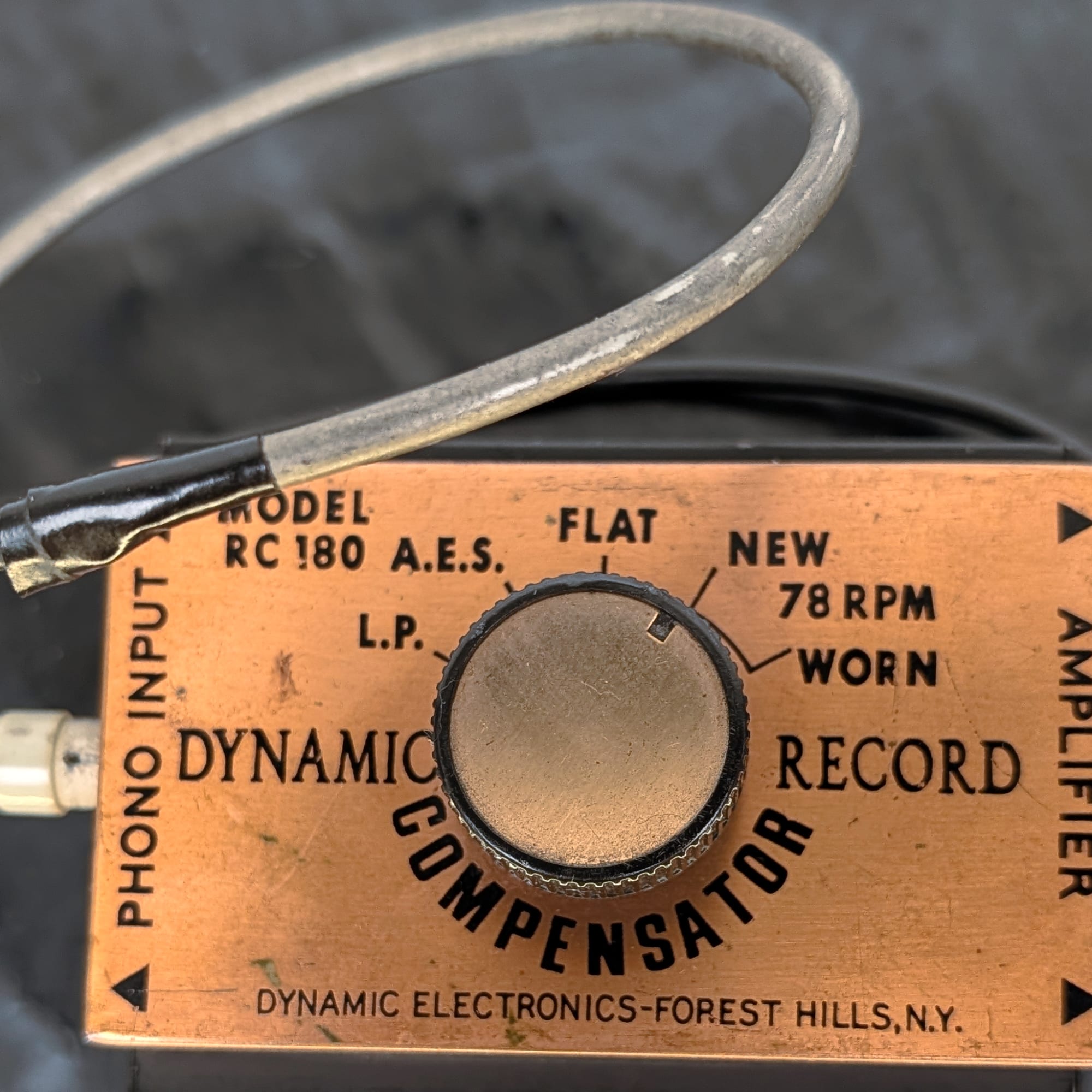 Dynamic RC 180 A.E.S. Record Compensator Phono LP+78 RPM Vintage Audio EQ π΅
