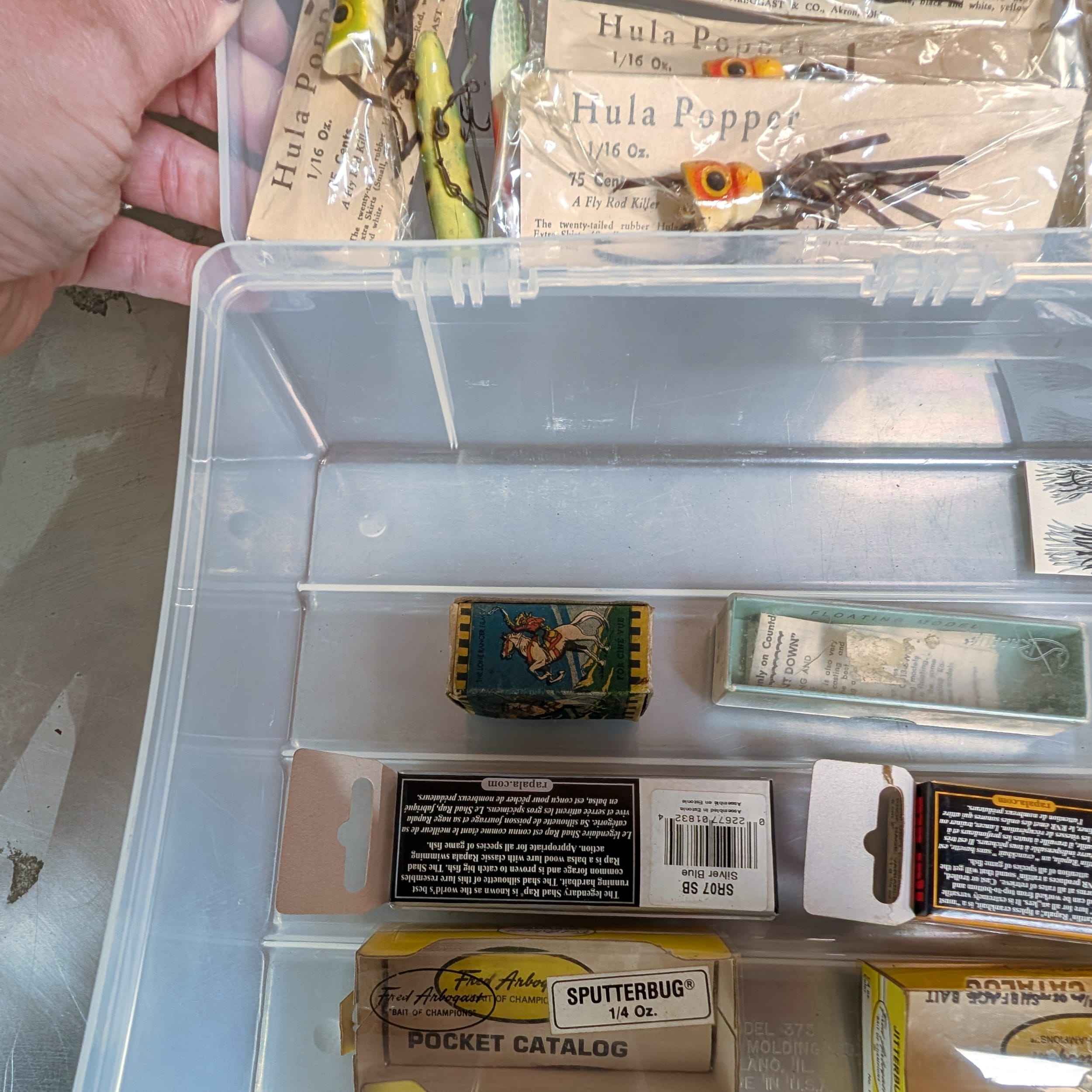 Rapala Hico Jitterbug Hula Popper Pike Monnow Vintage Lot of Fishing Lures