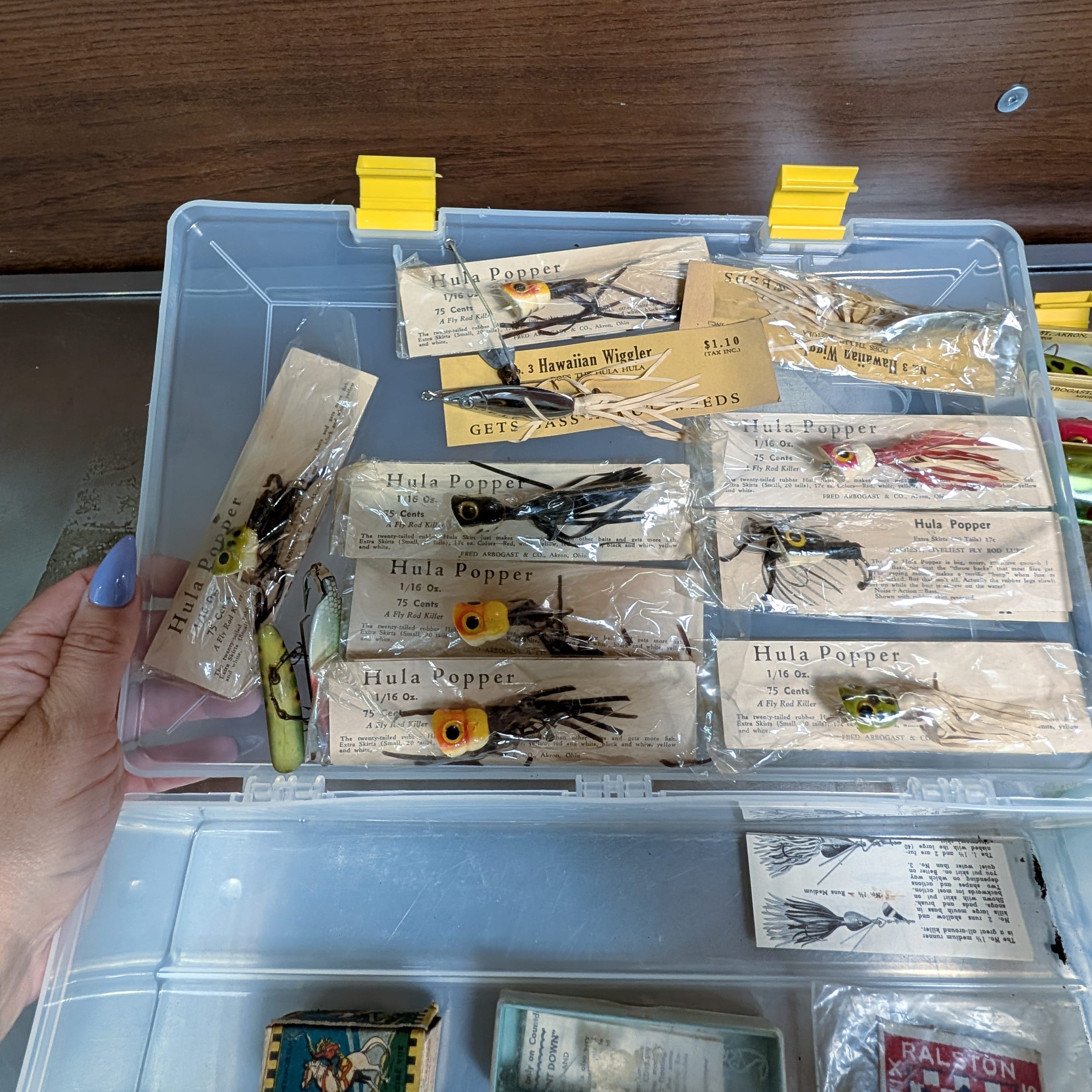 Rapala Hico Jitterbug Hula Popper Pike Monnow Vintage Lot of Fishing Lures