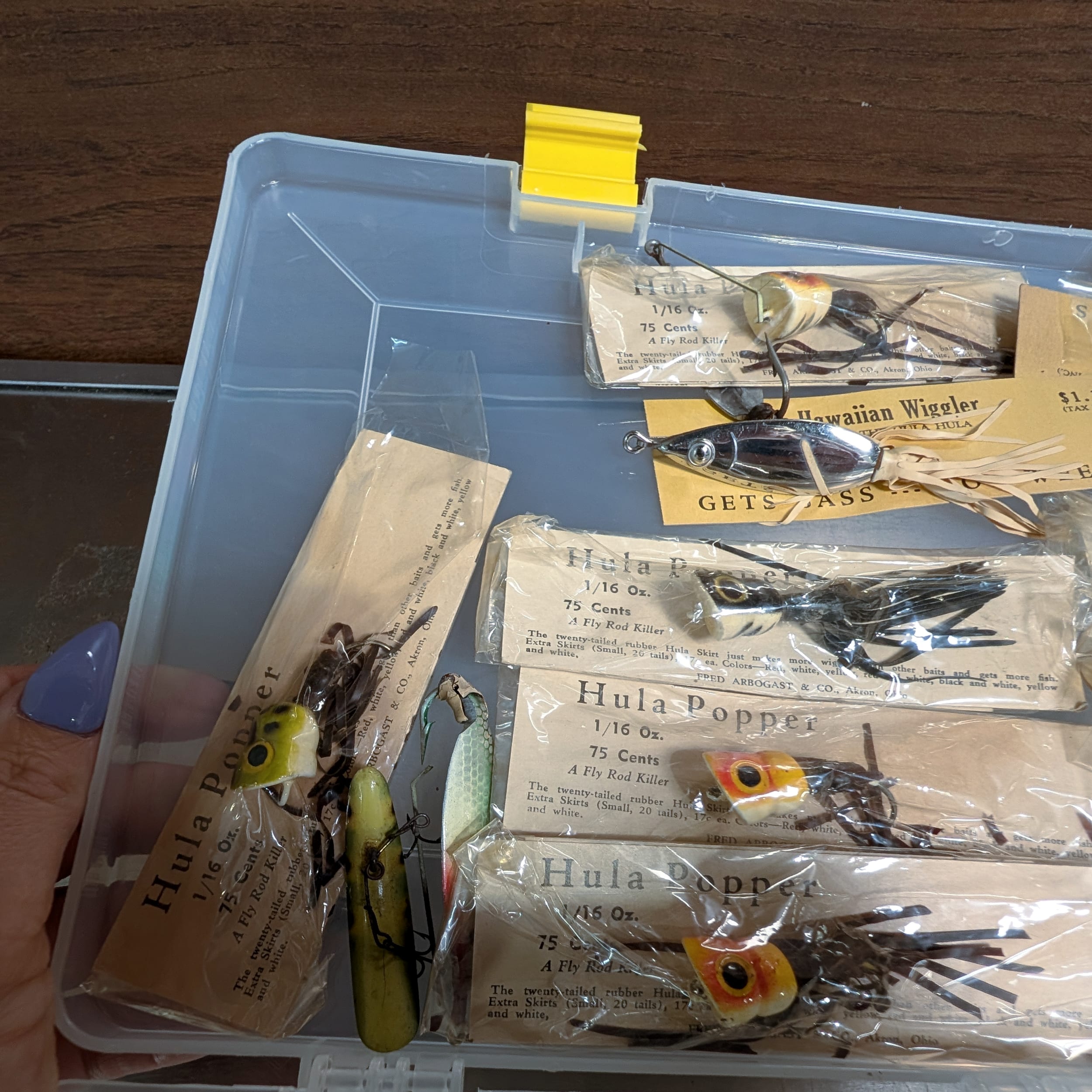 Rapala Hico Jitterbug Hula Popper Pike Monnow Vintage Lot of Fishing Lures