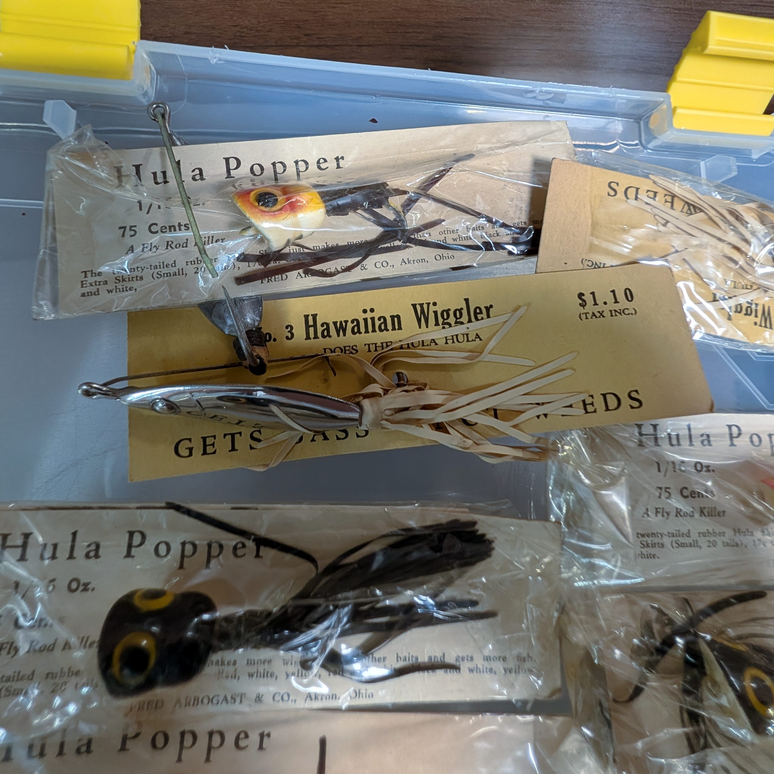 Rapala Hico Jitterbug Hula Popper Pike Monnow Vintage Lot of Fishing Lures