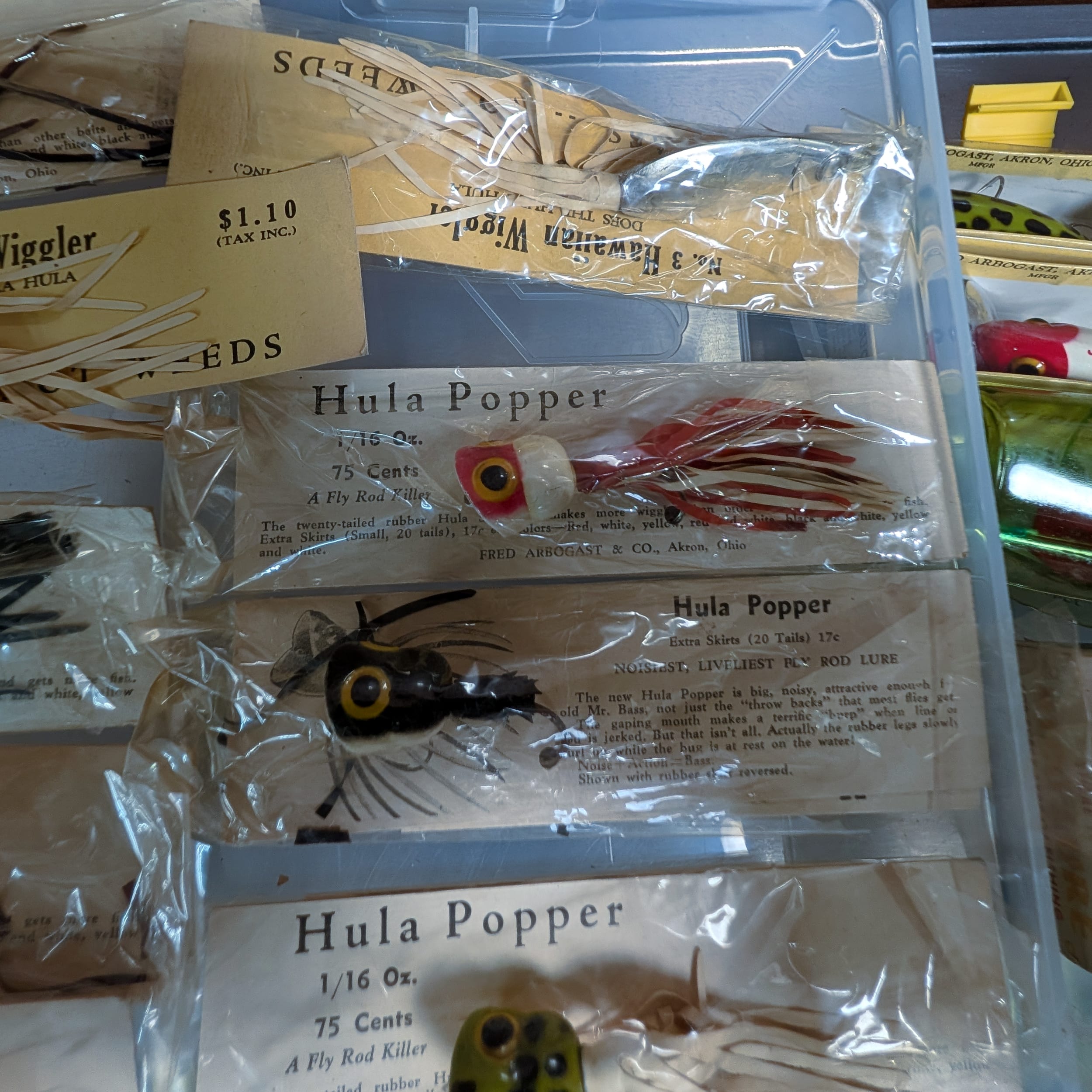 Rapala Hico Jitterbug Hula Popper Pike Monnow Vintage Lot of Fishing Lures