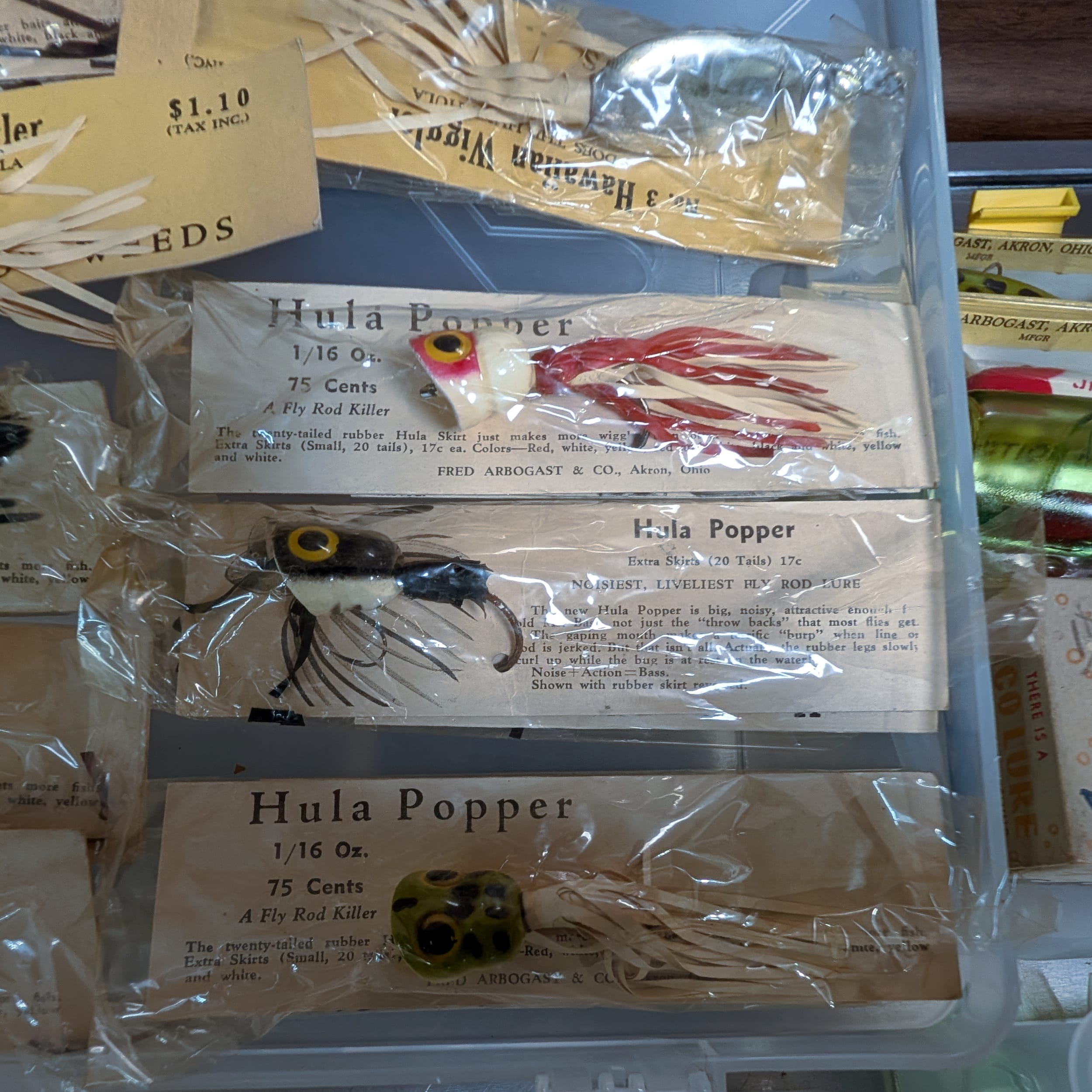 Rapala Hico Jitterbug Hula Popper Pike Monnow Vintage Lot of Fishing Lures