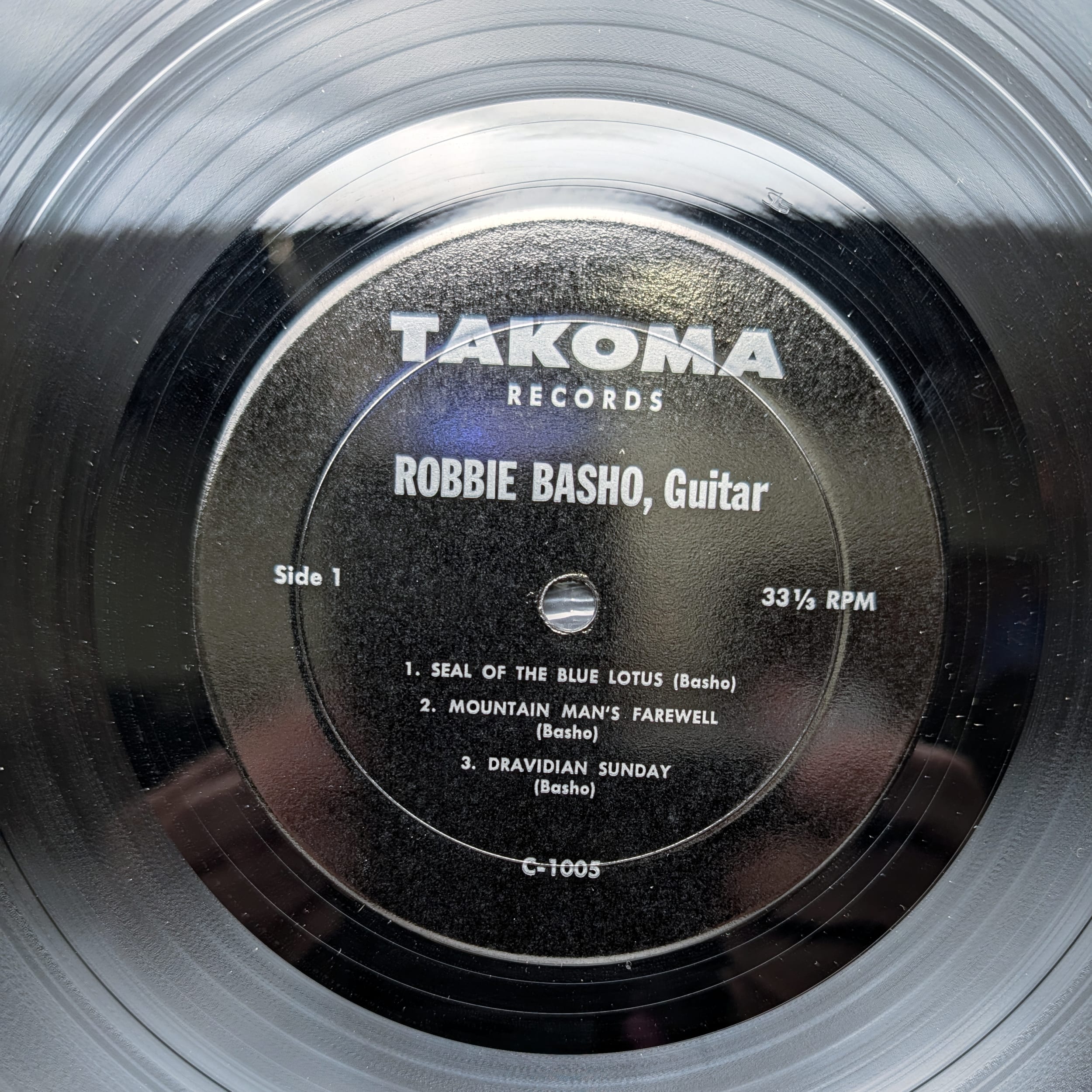 ROBBIE BASHO Venus In Cancer LP Vinyl 1970 Blue Thumb 1st Press Gatefold NM-