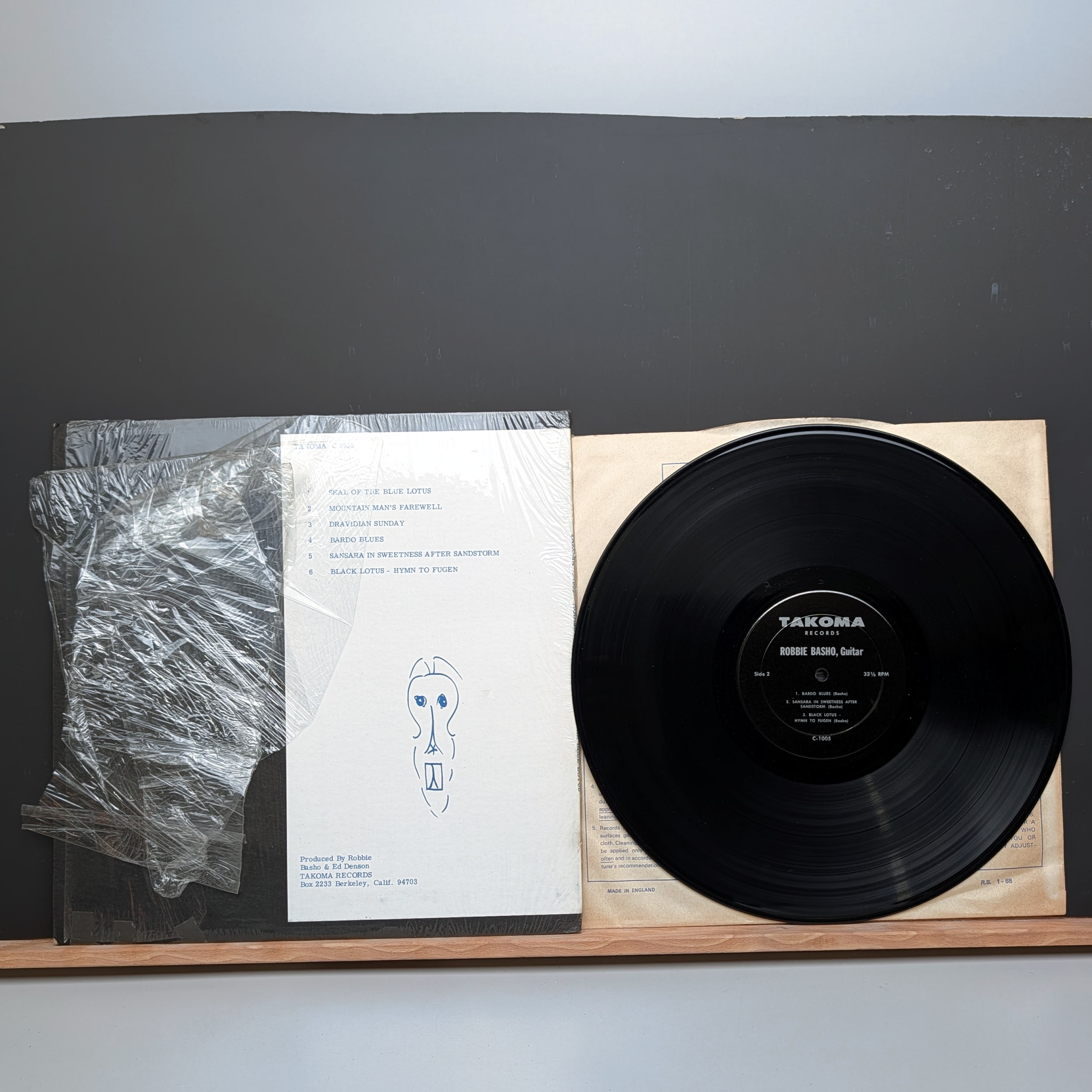 ROBBIE BASHO Venus In Cancer LP Vinyl 1970 Blue Thumb 1st Press Gatefold NM-