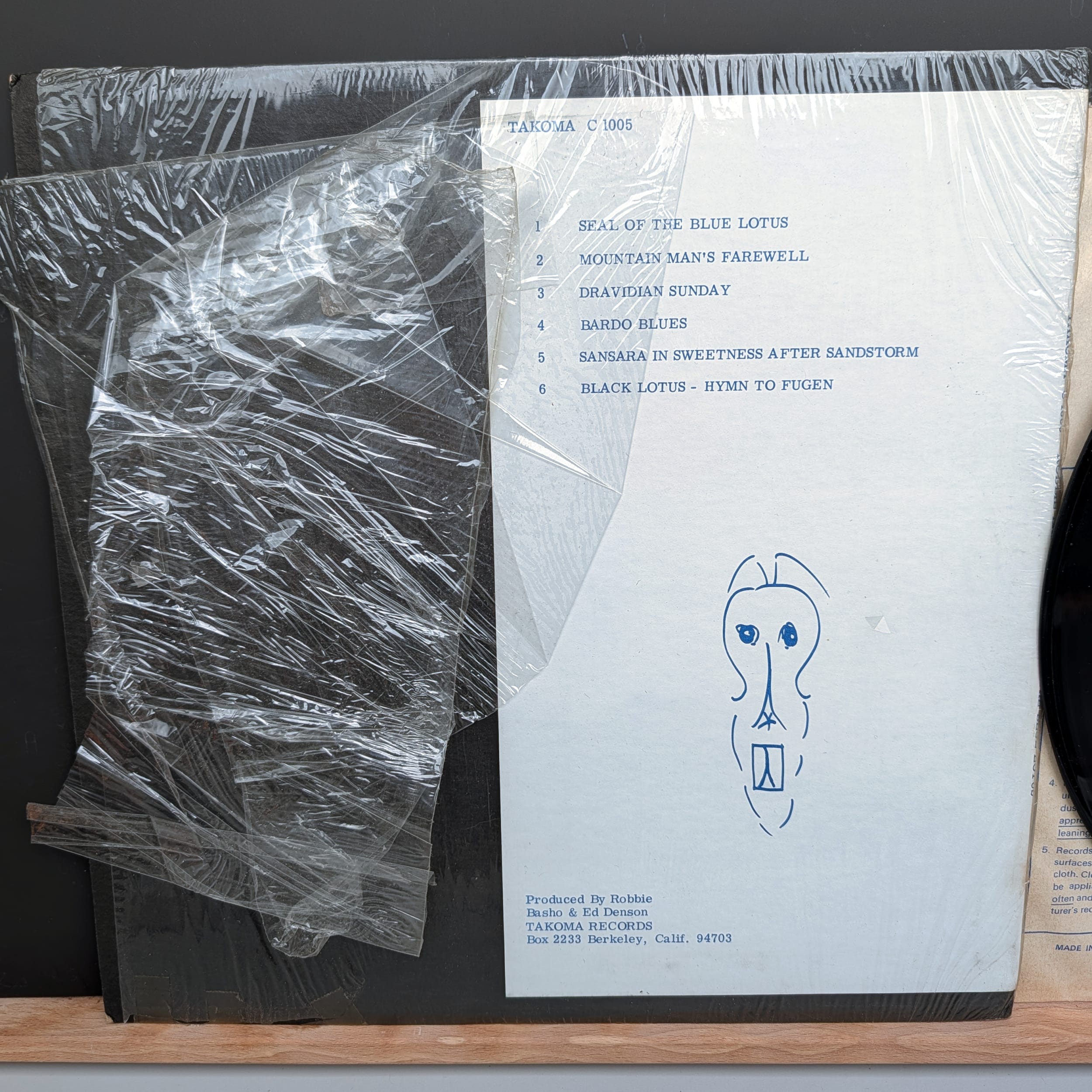 ROBBIE BASHO Venus In Cancer LP Vinyl 1970 Blue Thumb 1st Press Gatefold NM-