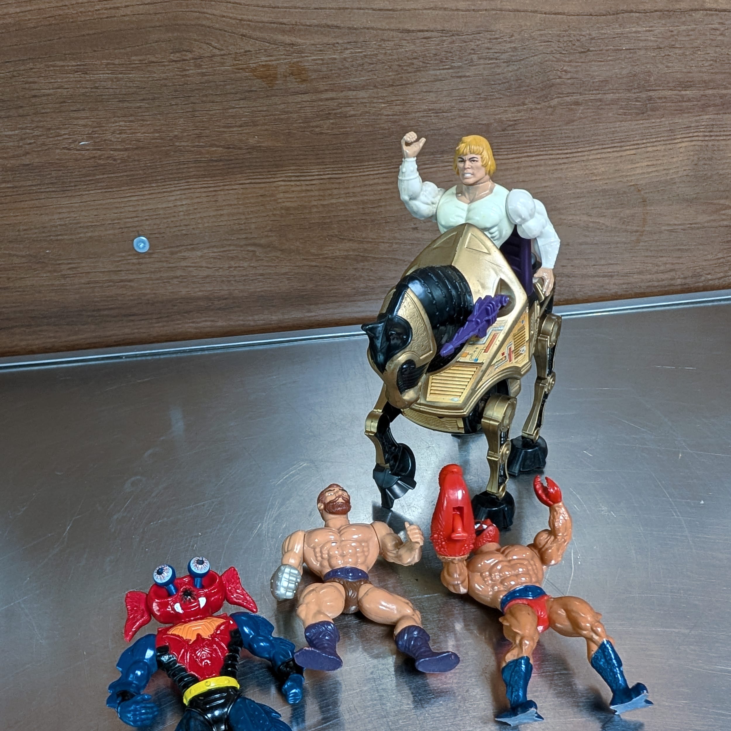 Masters of the Universe 1980s Vintage Action Figures Lot of 20+ Mixed + Parts