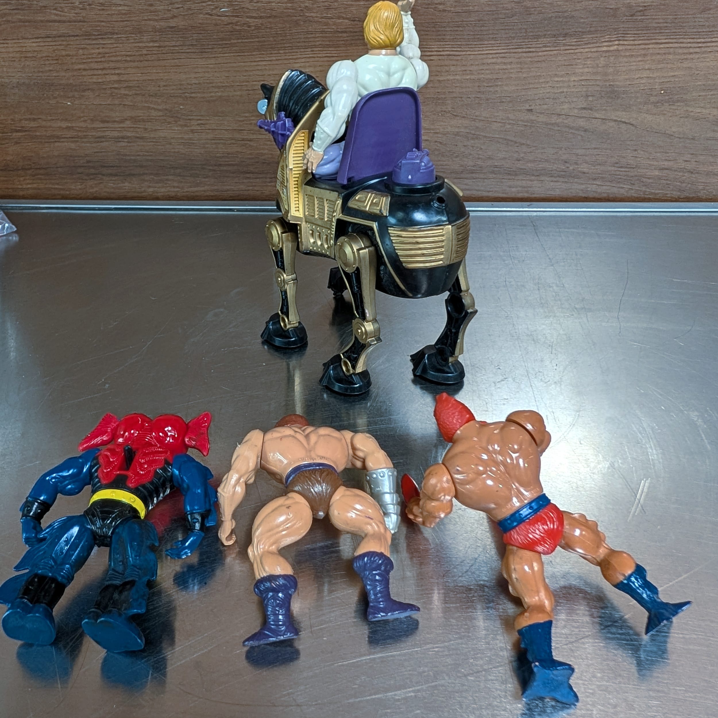 Masters of the Universe 1980s Vintage Action Figures Lot of 20+ Mixed + Parts