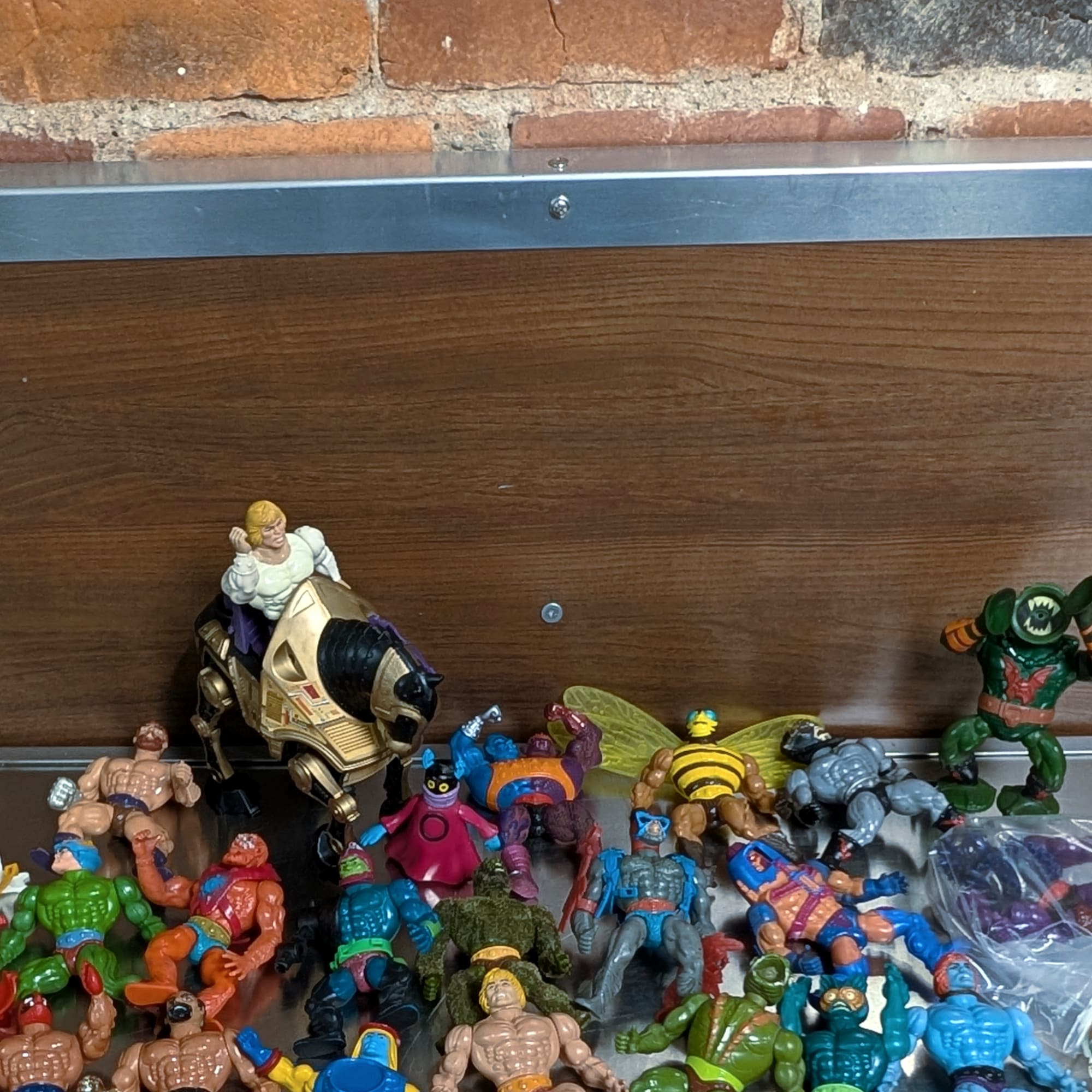 Masters of the Universe 1980s Vintage Action Figures Lot of 20+ Mixed + Parts
