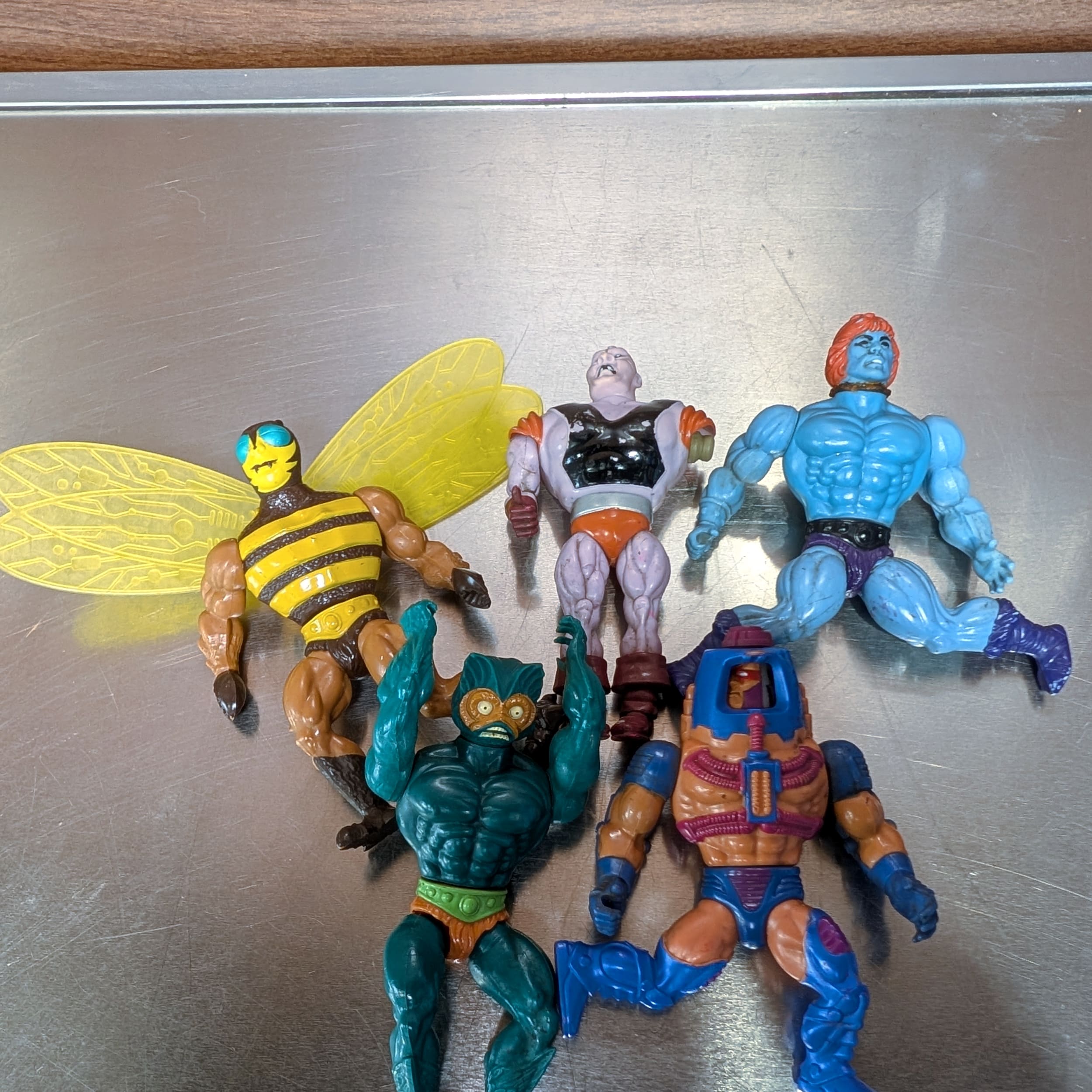 Masters of the Universe 1980s Vintage Action Figures Lot of 20+ Mixed + Parts