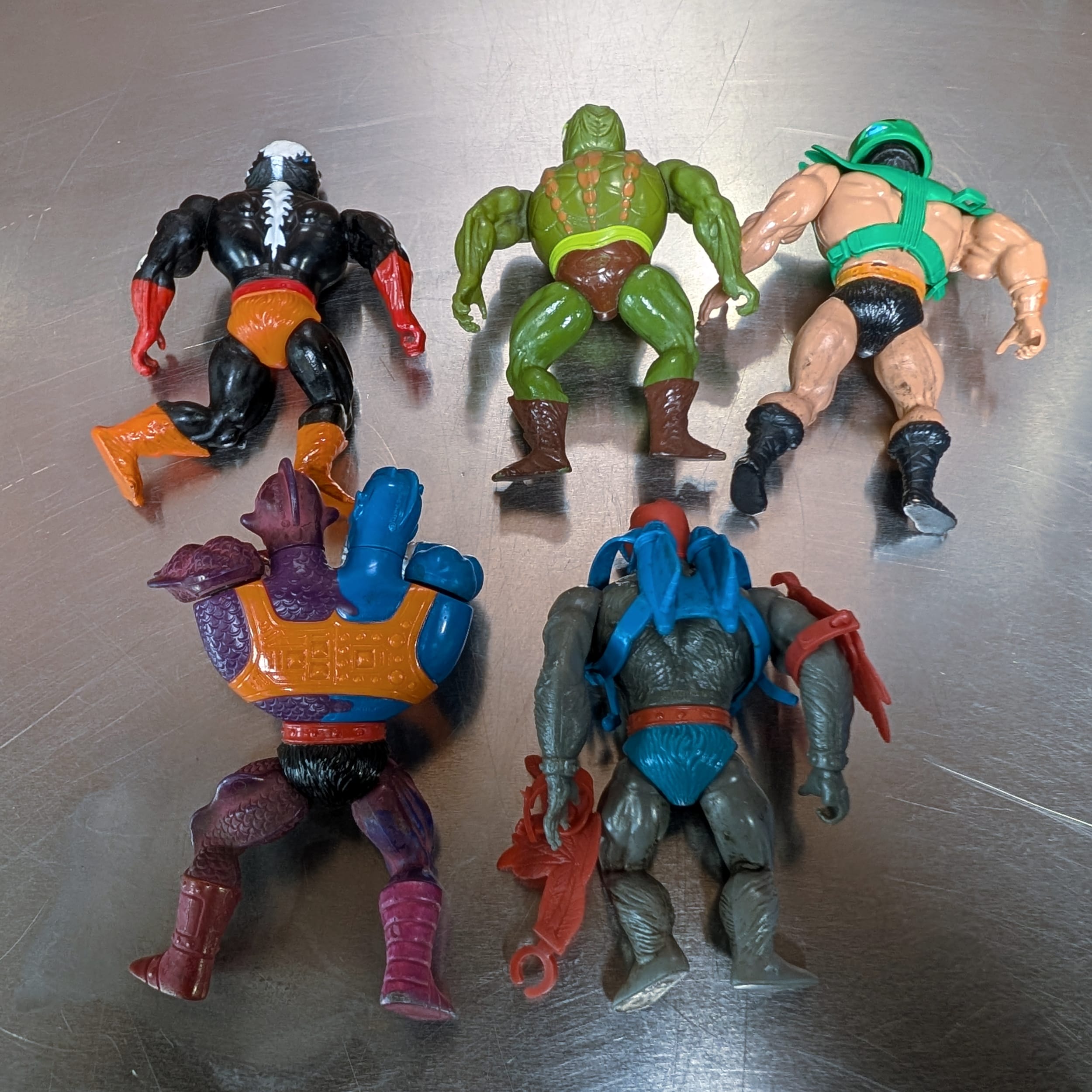 Masters of the Universe 1980s Vintage Action Figures Lot of 20+ Mixed + Parts