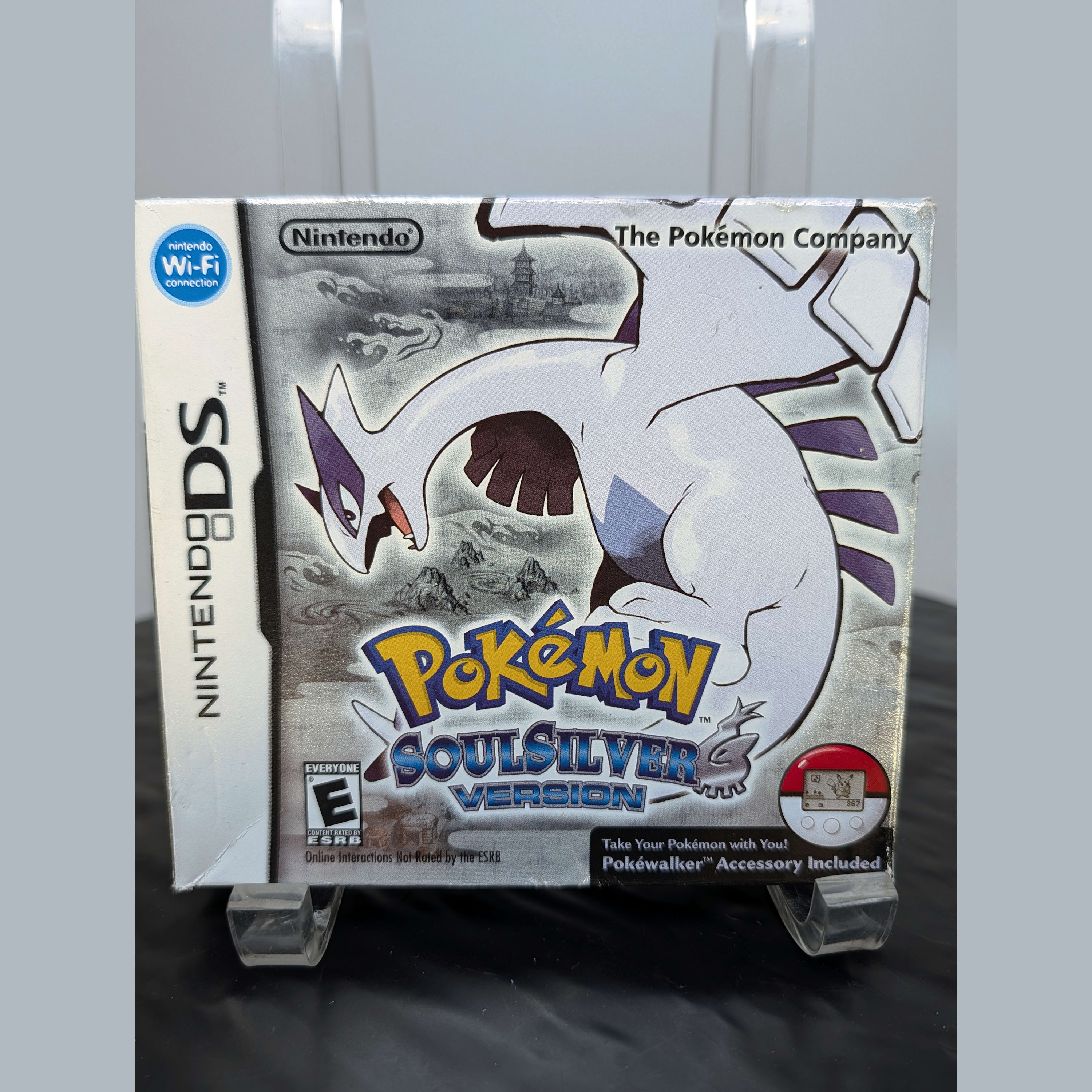 Nintendo DS Pokémon Soulsilver Soul Silver Big Box ONLY No Game Or Pokewalker
