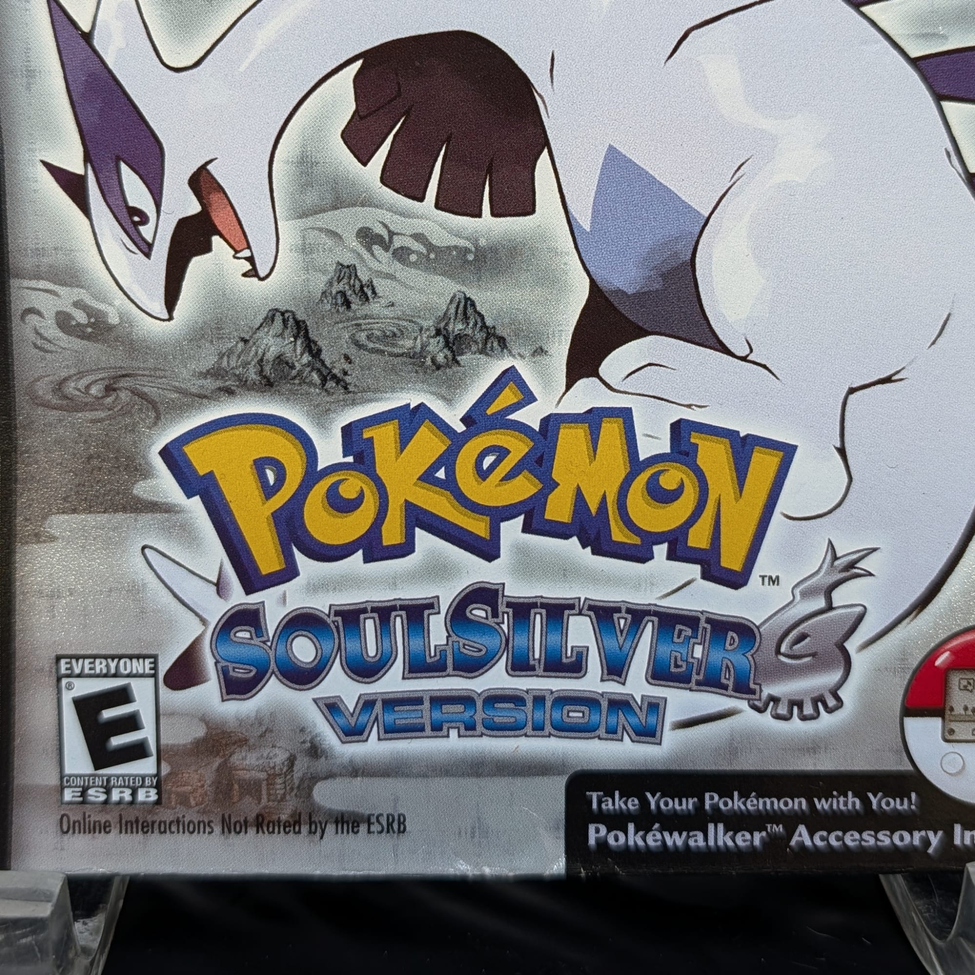 Nintendo DS Pokémon Soulsilver Soul Silver Big Box ONLY No Game Or Pokewalker