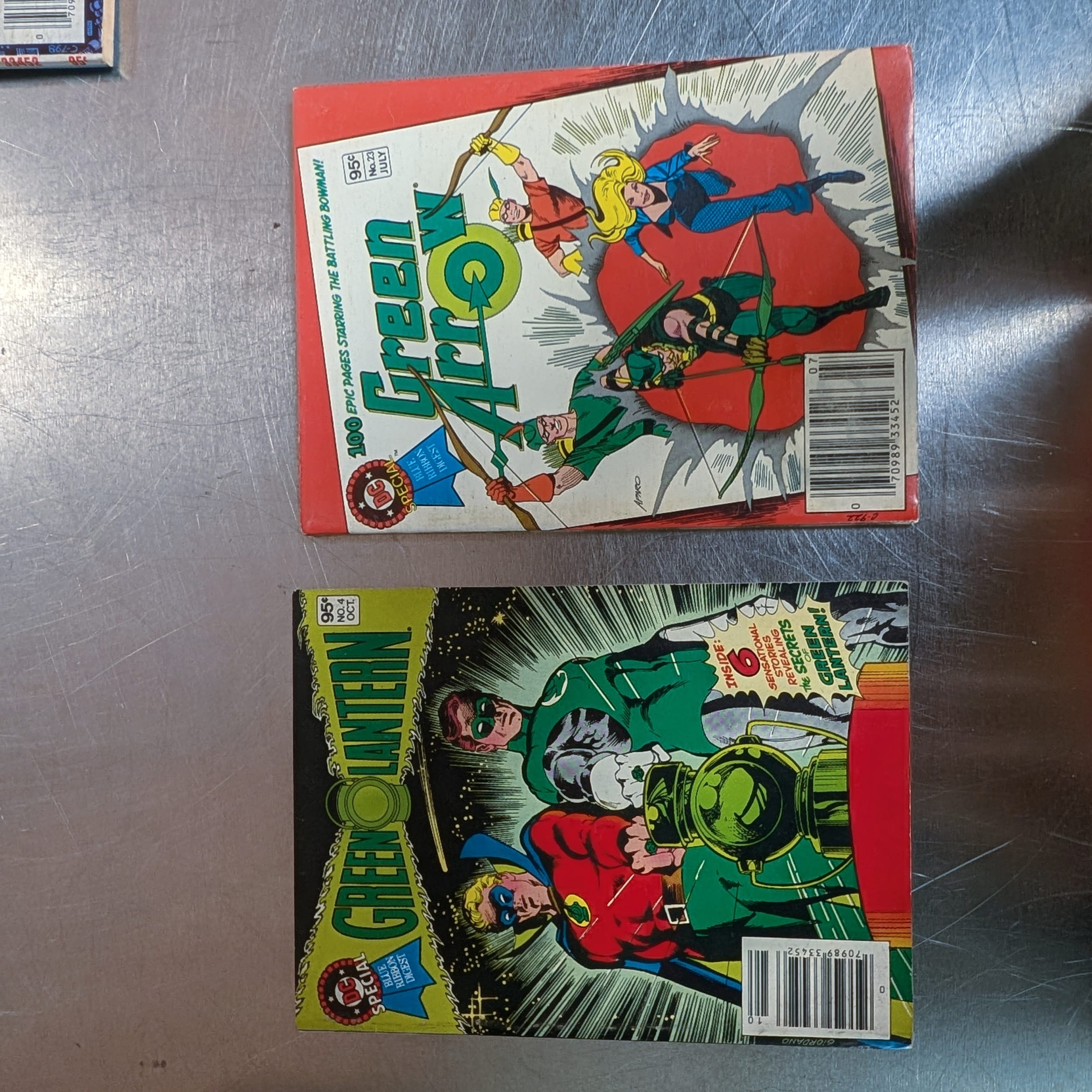 DC Special Blue Ribbon Digest Lot 16 Secret Origins+Superman+Green Lantern