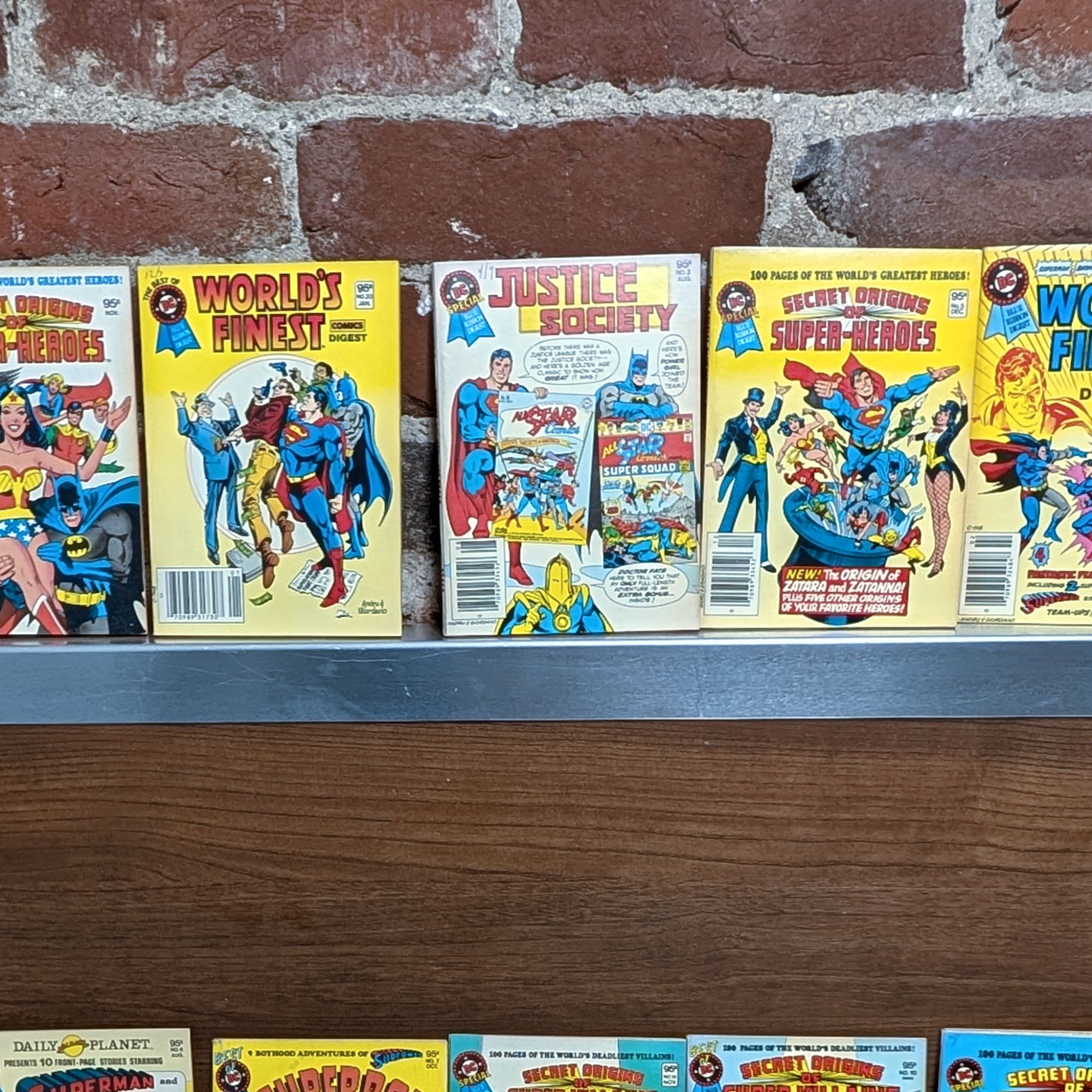 DC Special Blue Ribbon Digest Lot 16 Secret Origins+Superman+Green Lantern
