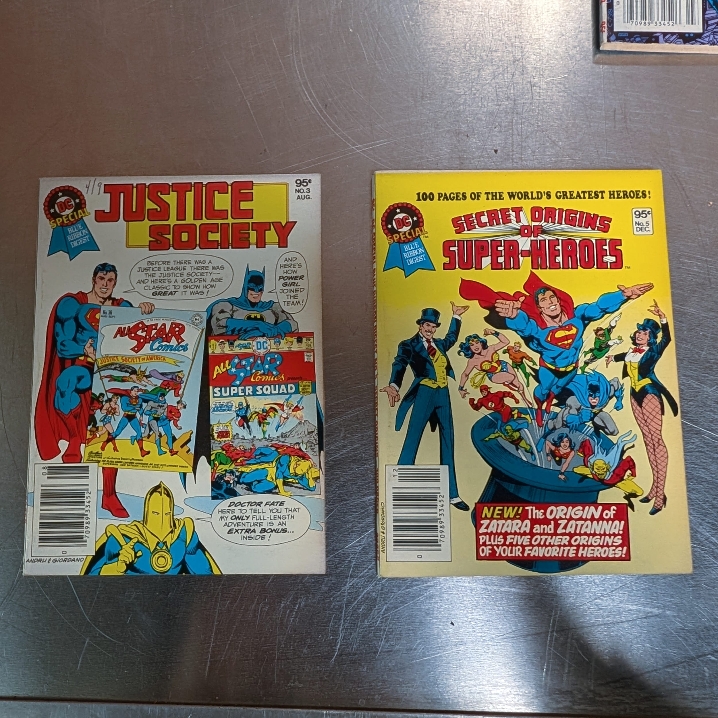 DC Special Blue Ribbon Digest Lot 16 Secret Origins+Superman+Green Lantern