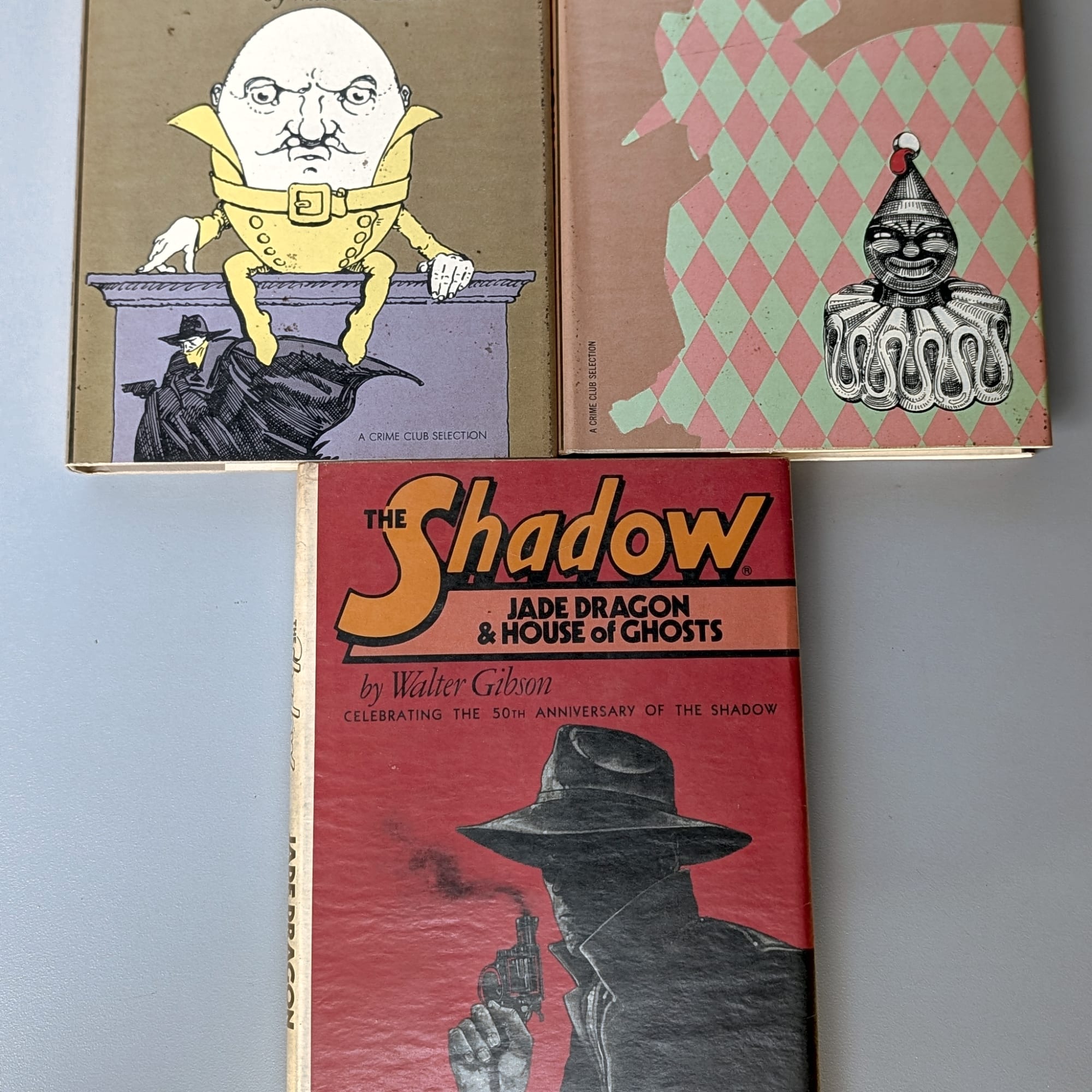 The Shadow Walter Gibson Lot 3:Jade Dragon+Crime Over Casco+Quarter of 8