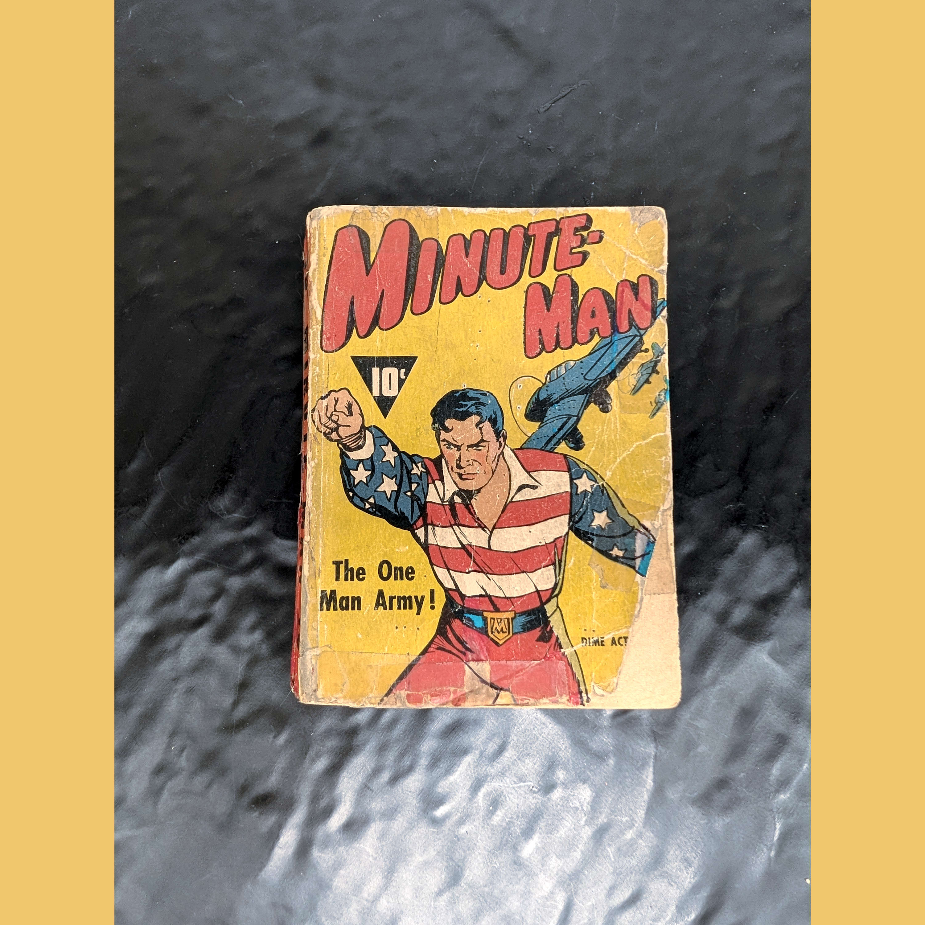 Minute-Man Big Little Book Fast Action Story Dime Action Low Grade Very Rare