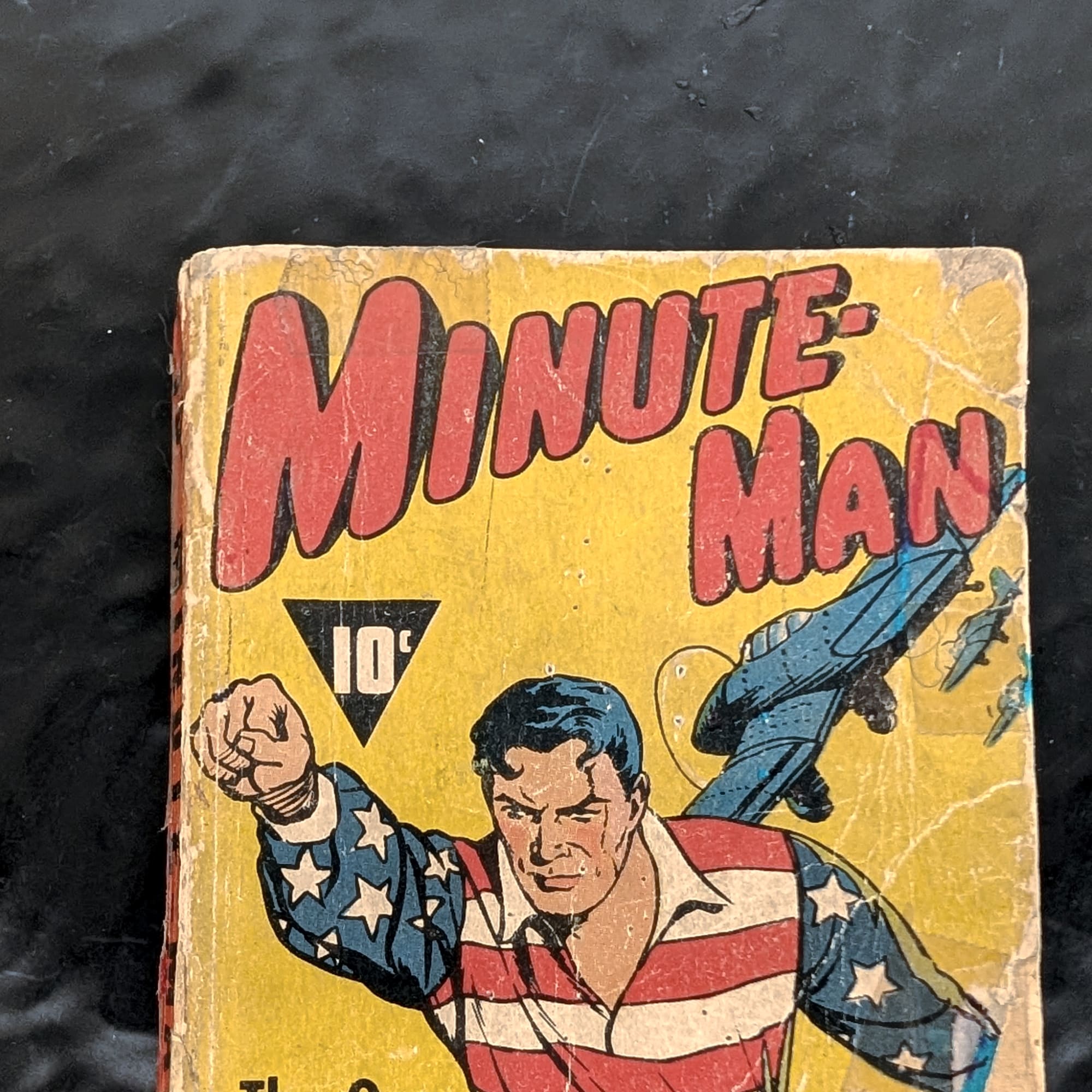 Minute-Man Big Little Book Fast Action Story Dime Action Low Grade Very Rare