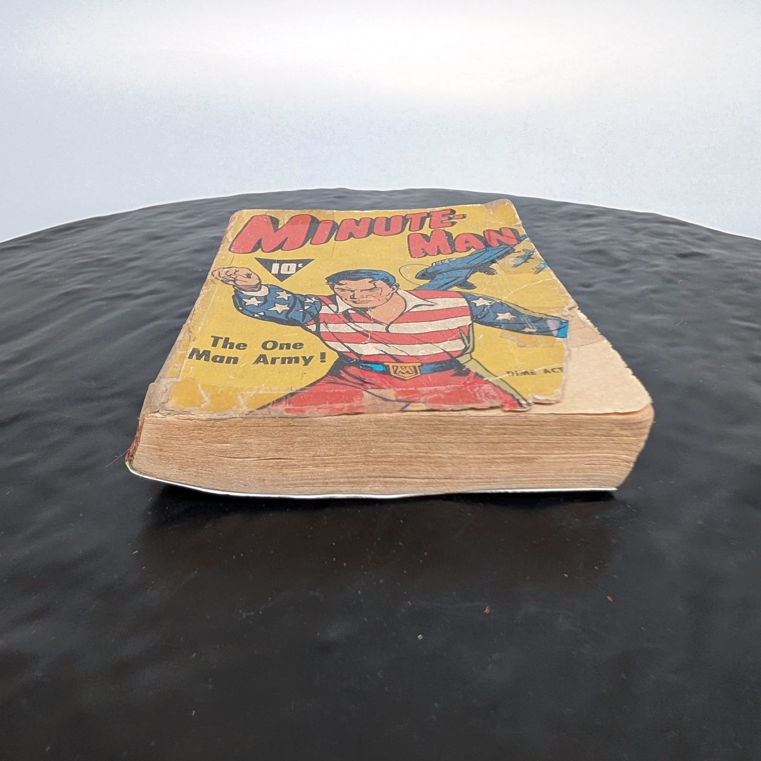 Minute-Man Big Little Book Fast Action Story Dime Action Low Grade Very Rare